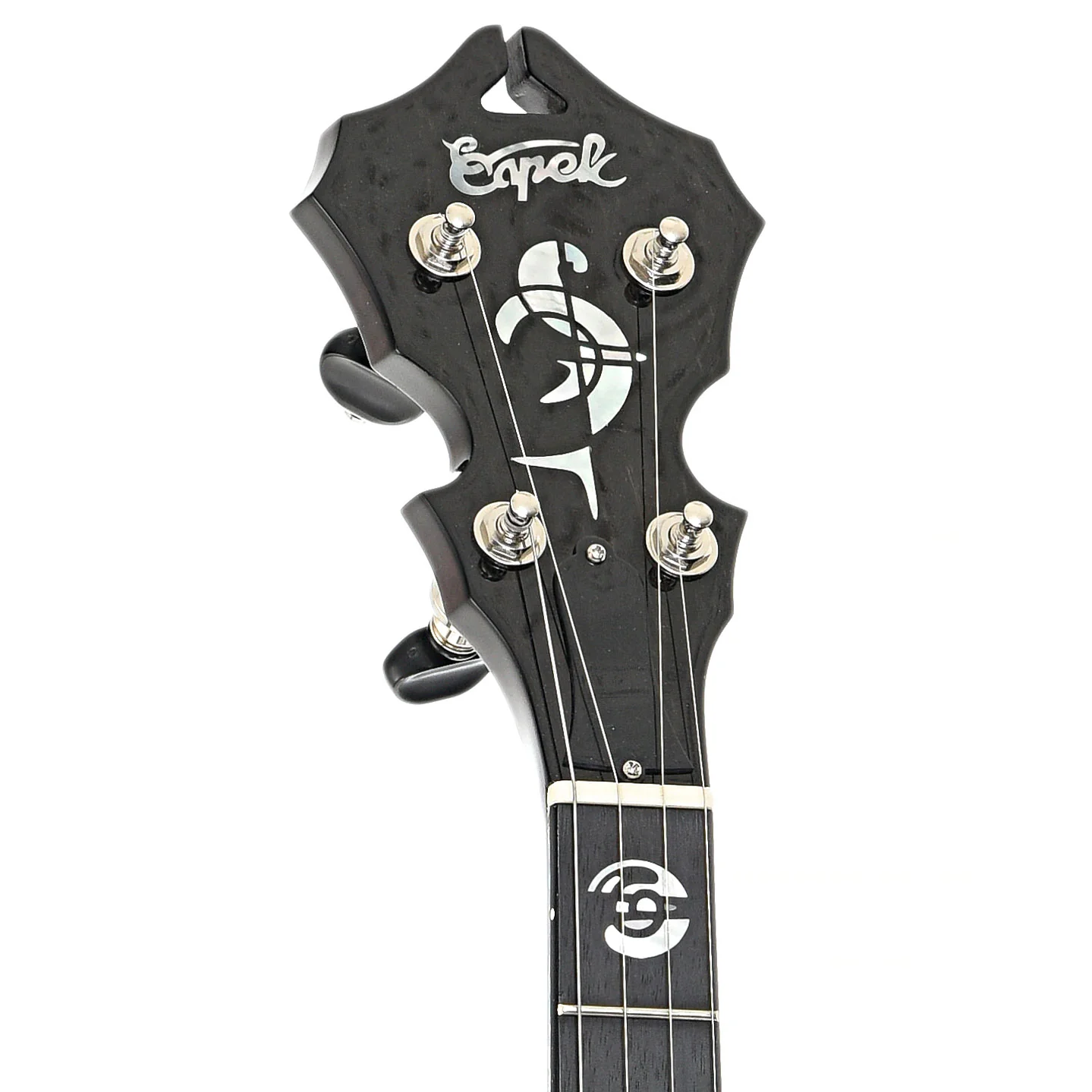 Capek Allegoria Nickel Resonator Banjo & Gigbag, Flame Maple - Image 8