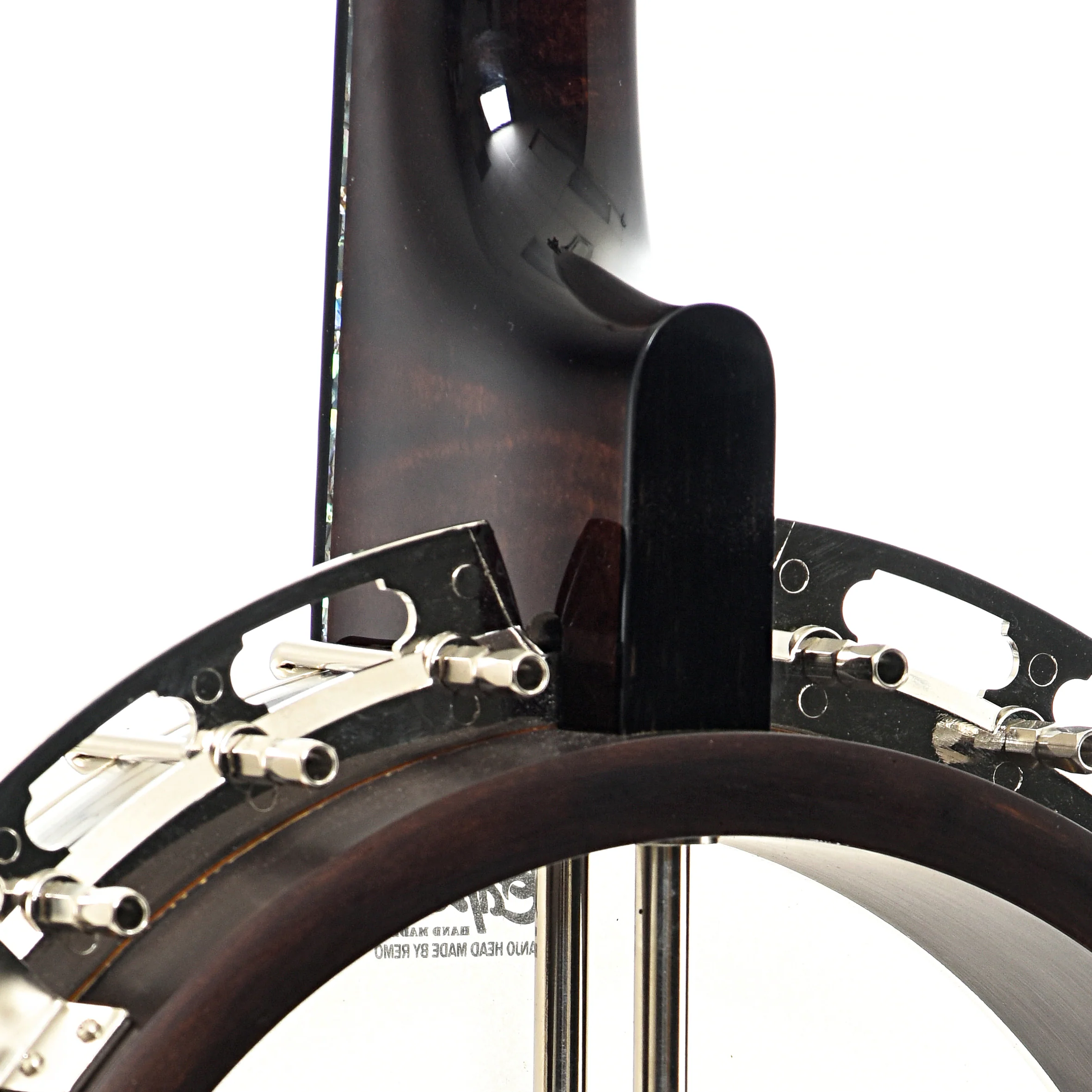 Capek Allegoria Nickel Resonator Banjo & Gigbag, Flame Maple - Image 9