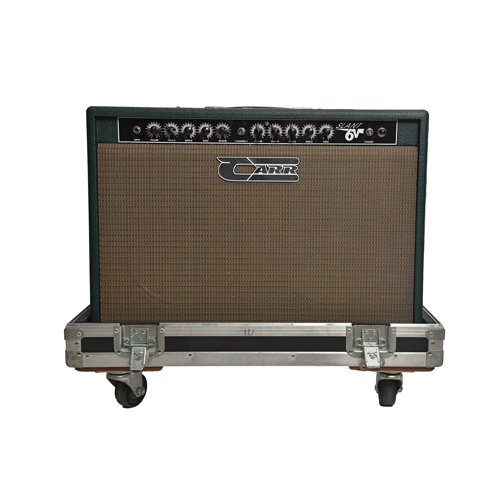 Carr Slant 6V 212 Combo Amp w/ Roadcase (2003) - Image 2