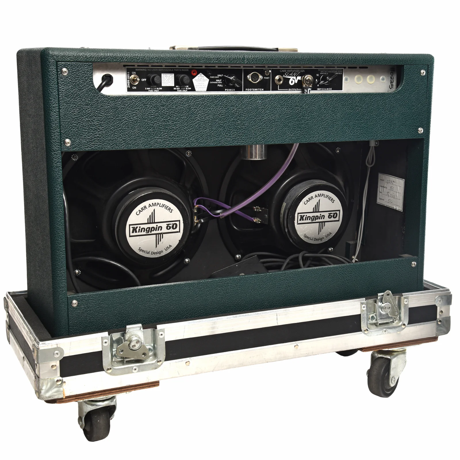 Carr Slant 6V 212 Combo Amp w/ Roadcase (2003) - Image 3