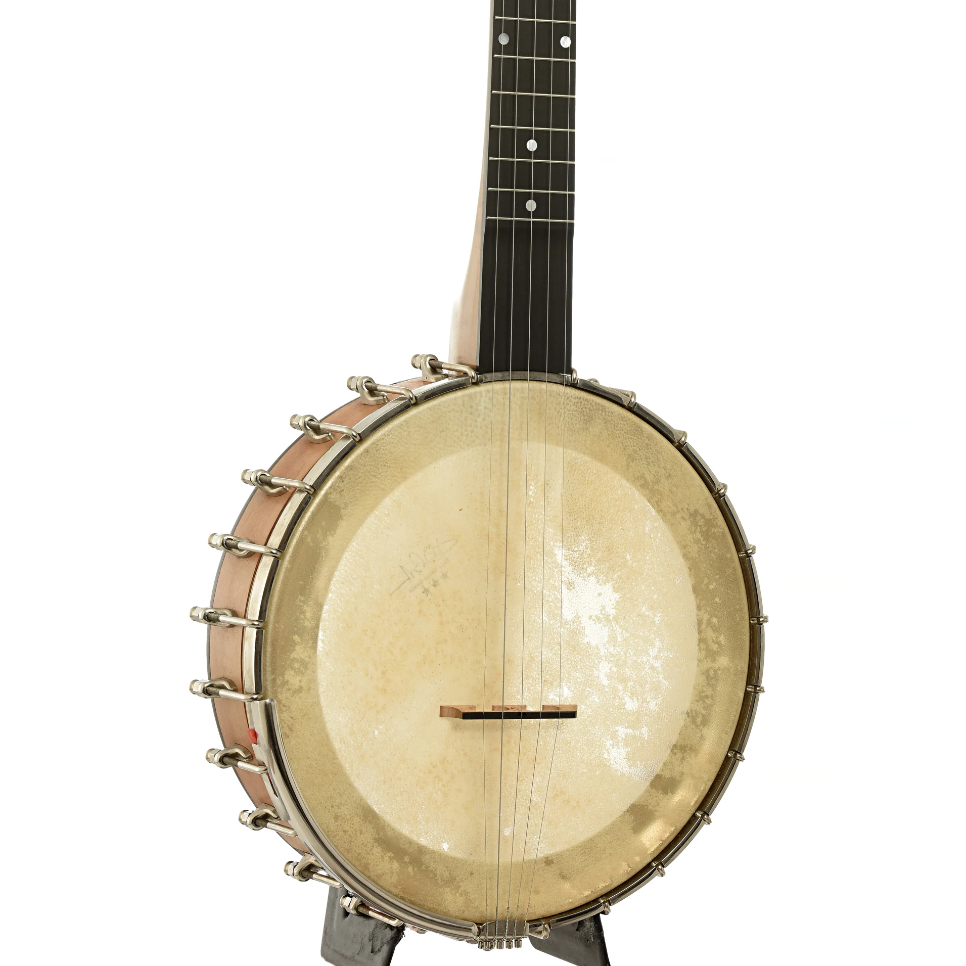 Chanterelle Mike Ramsey Bacon Model Timeless Timber Test Openback Banjo (2004) - Image 2