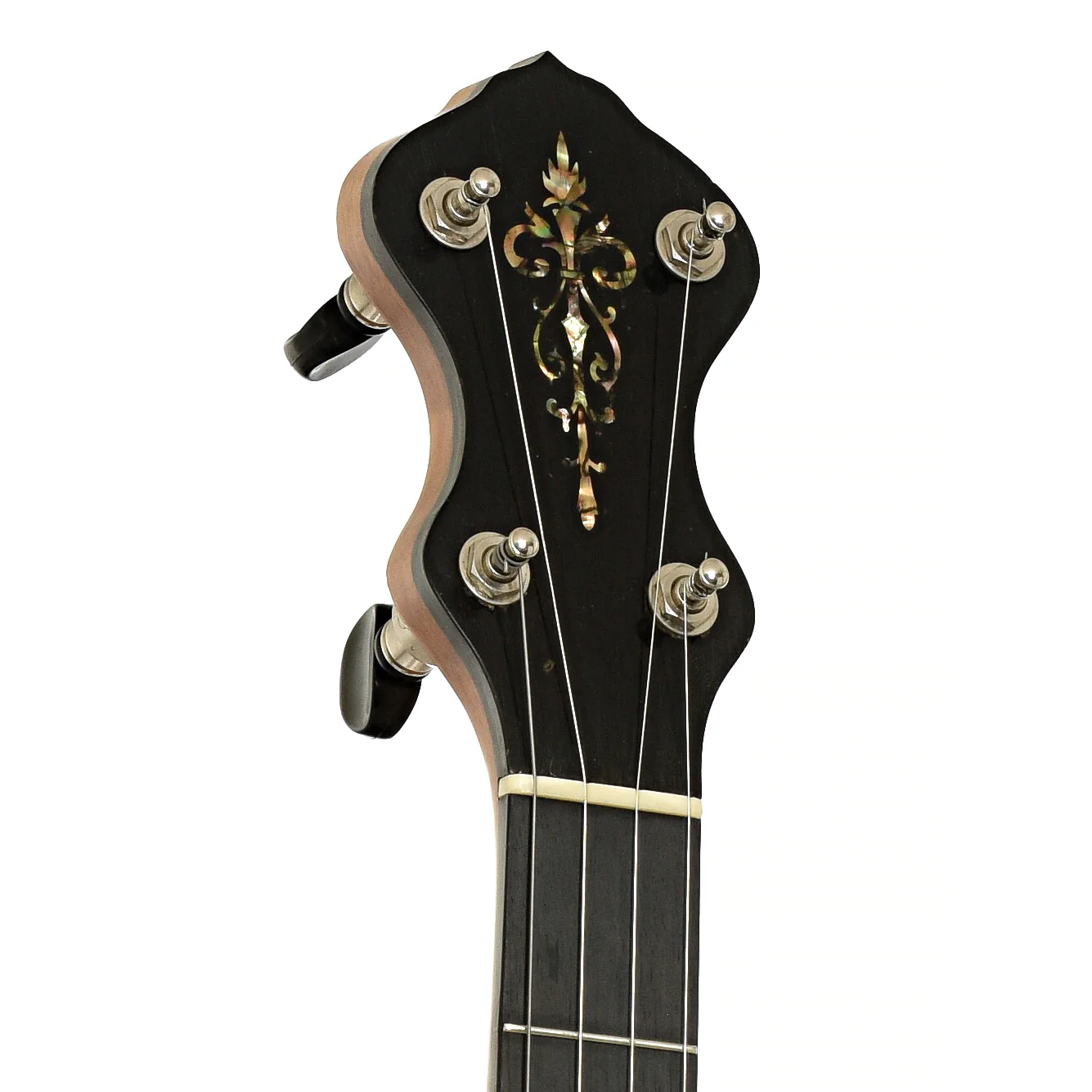 Chanterelle Mike Ramsey Bacon Model Timeless Timber Test Openback Banjo (2004) - Image 8