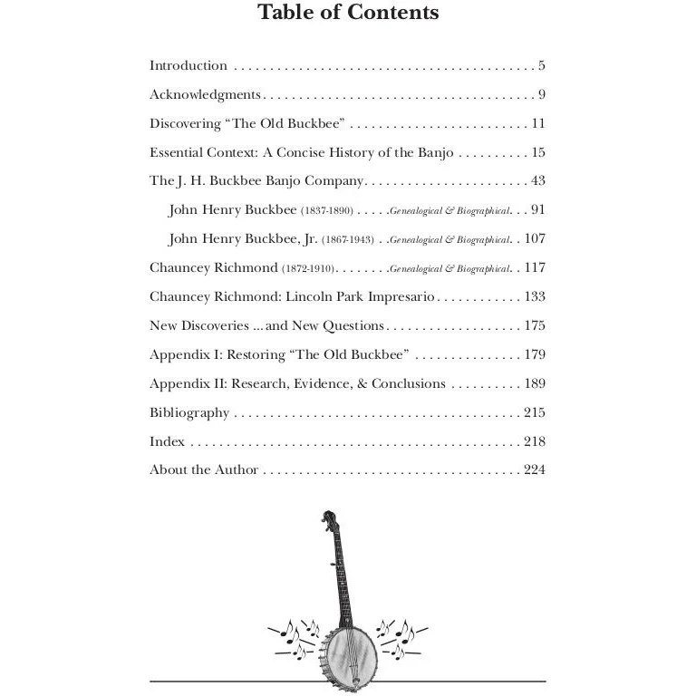BUCKBEE BANJOS -- Chauncey Richmond & The Old Buckbee - Image 3