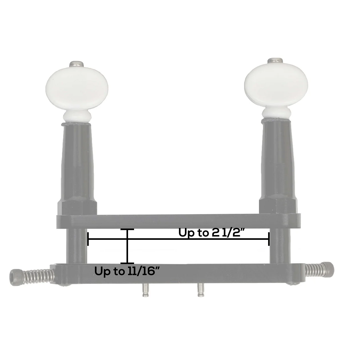 Cheat-A-Keys Banjo D-Tuners, for Wider Headstocks - Image 4