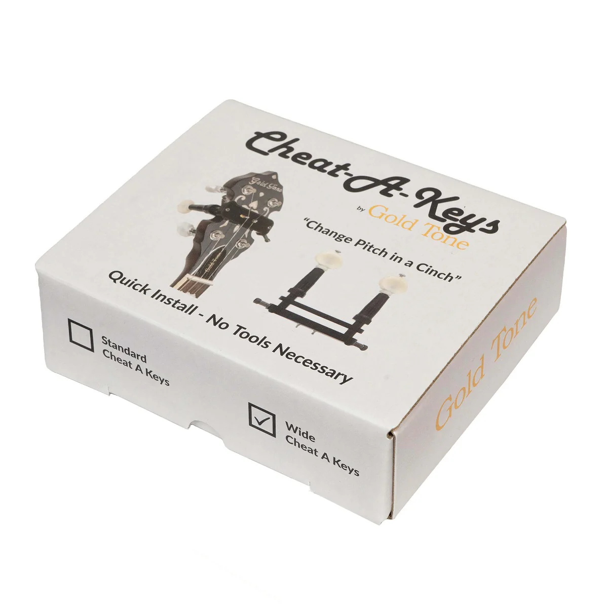 Cheat-A-Keys Banjo D-Tuners, for Wider Headstocks - Image 5