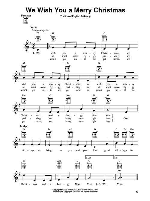 Christmas Carols for Ukulele - Image 5