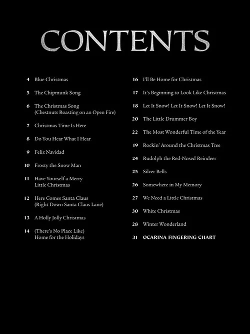 Christmas Favorites for Ocarina - Image 3