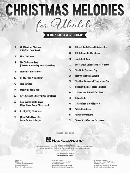Christmas Melodies for Ukulele - Image 3