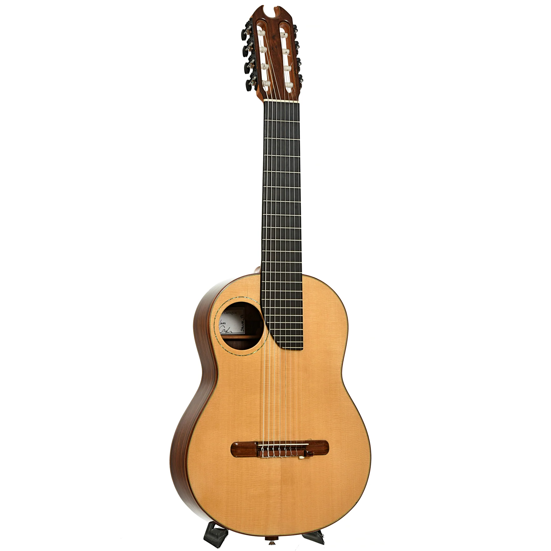 Christopher Carrington 8-String Brahms Classical Guitar (2001) - Image 3