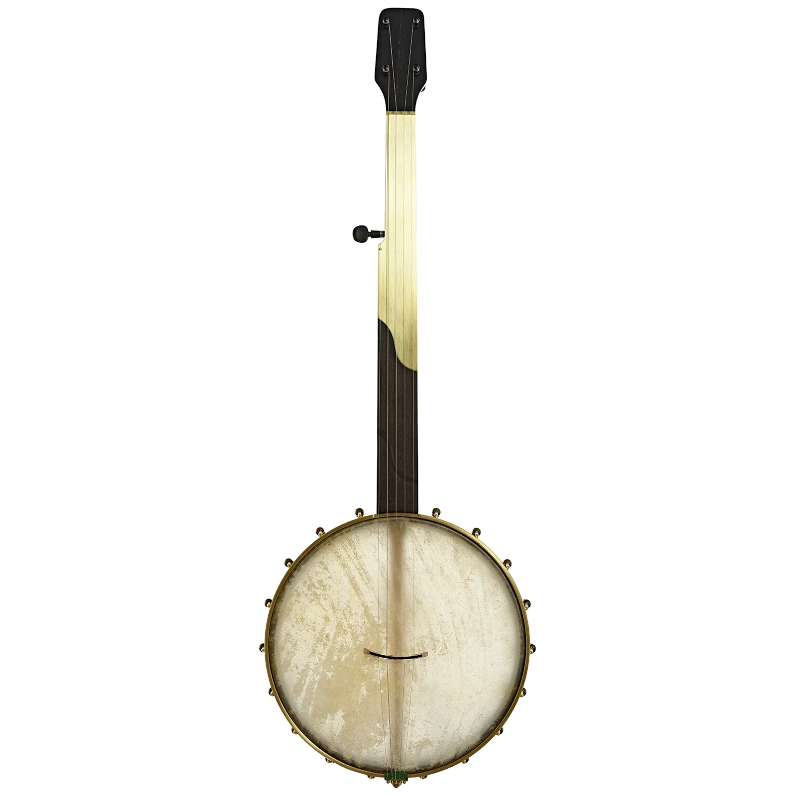 Chuck Lee Deep Hollow 12in Fretless Openback Banjo, #875 - Image 16