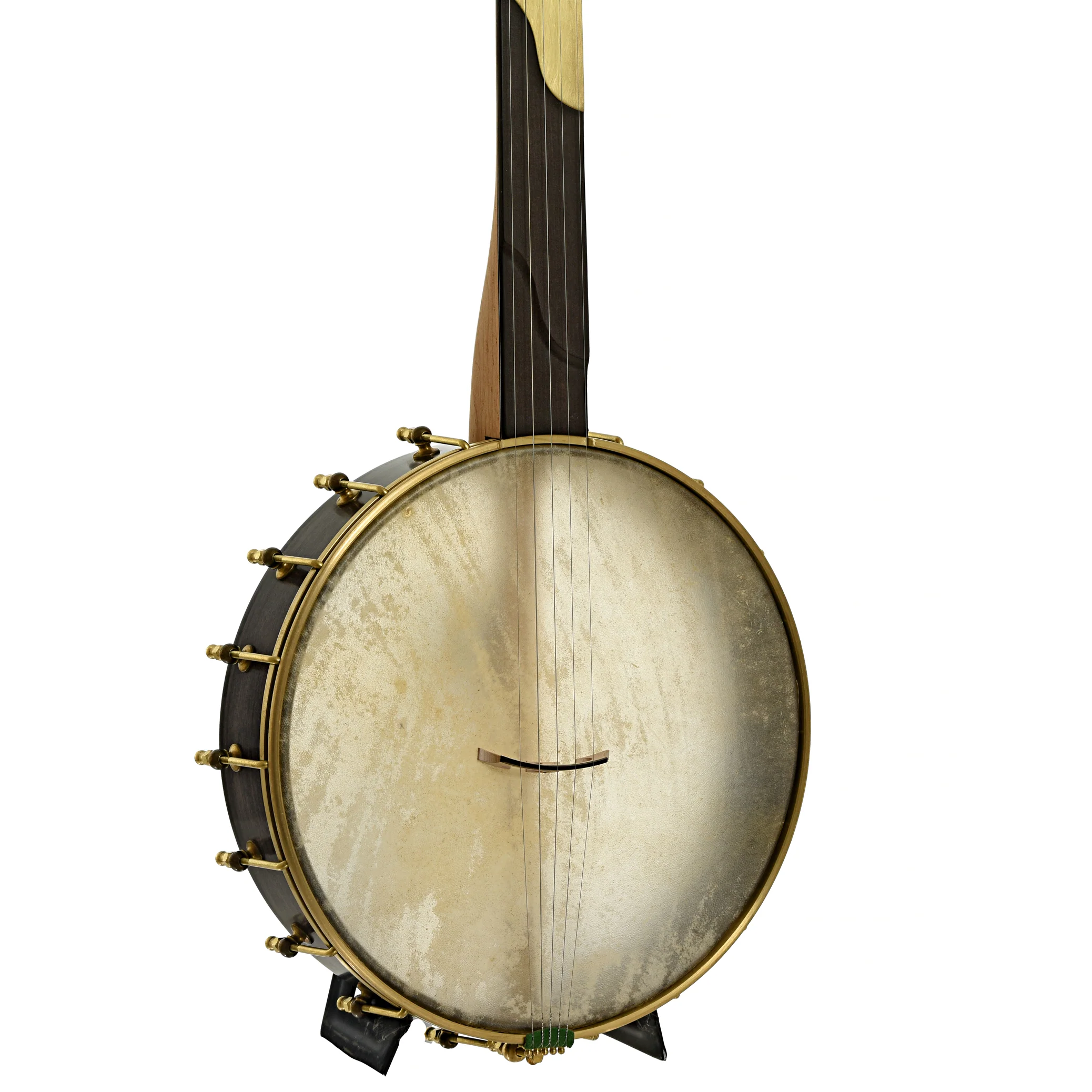 Chuck Lee Deep Hollow 12in Fretless Openback Banjo, #875 - Image 2