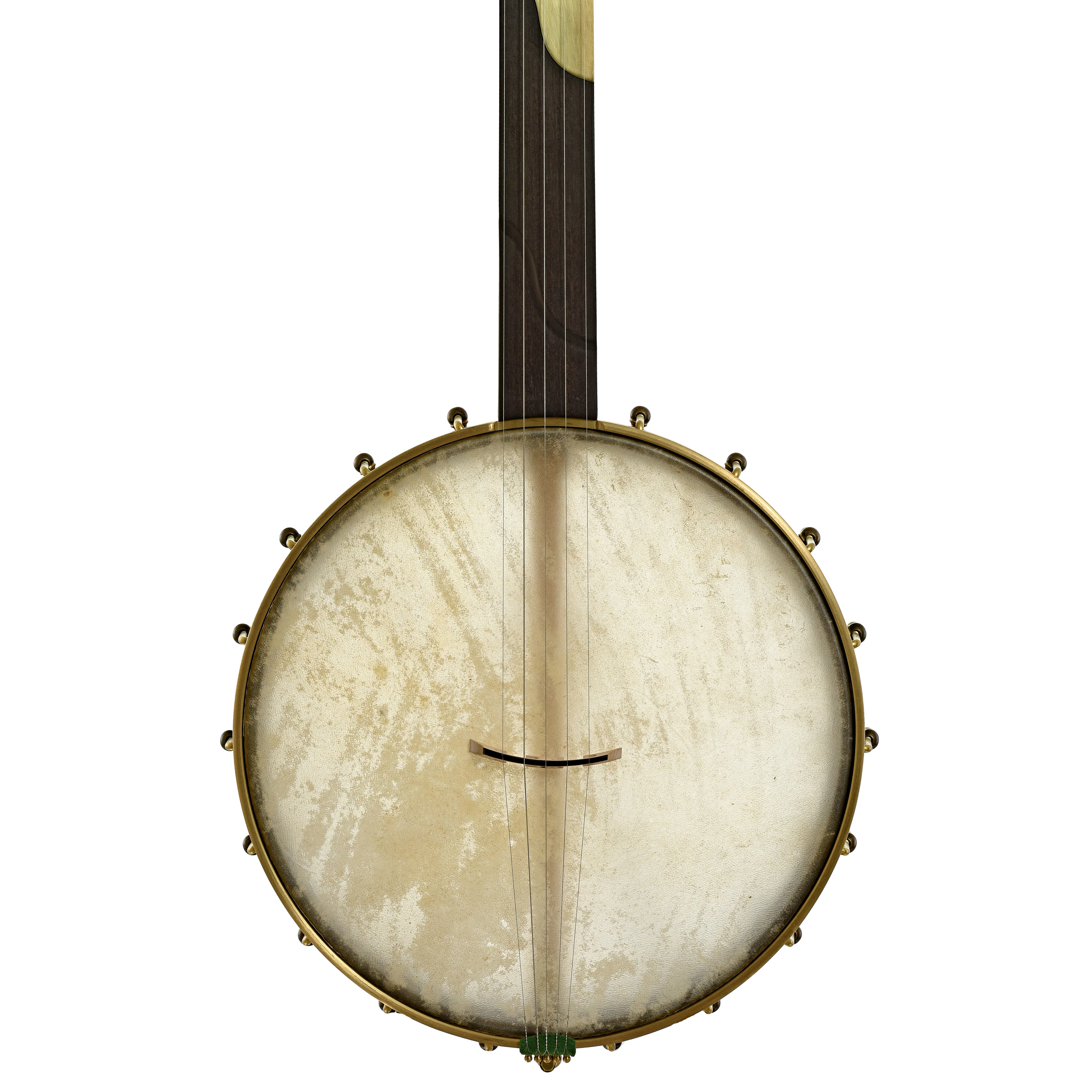 Chuck Lee Deep Hollow 12in Fretless Openback Banjo, #875 - Image 4