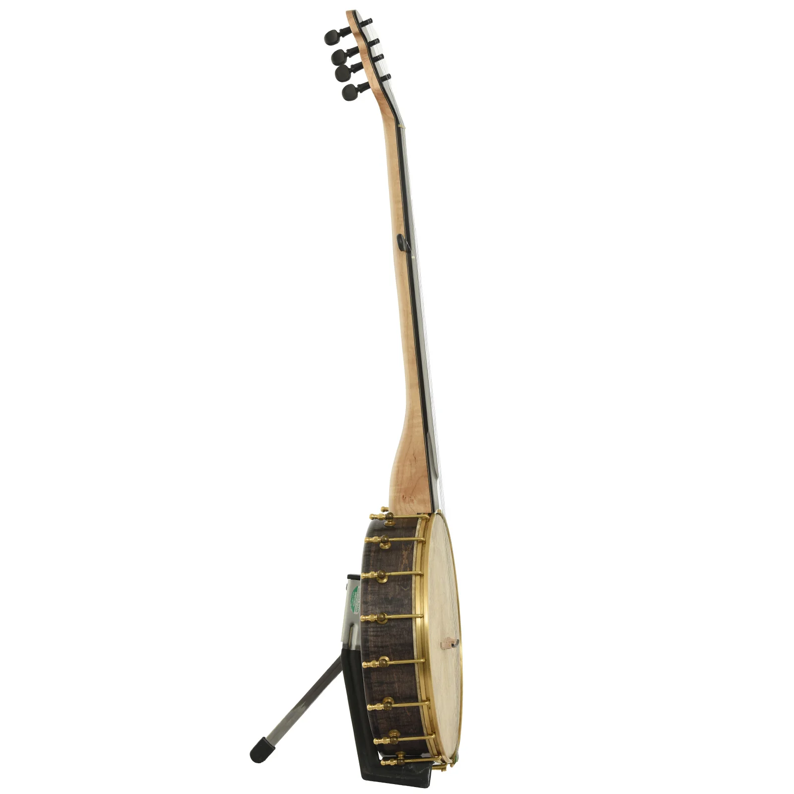 Chuck Lee Hawkins Spring 12in Fretless Openback Banjo, #876 - Image 15