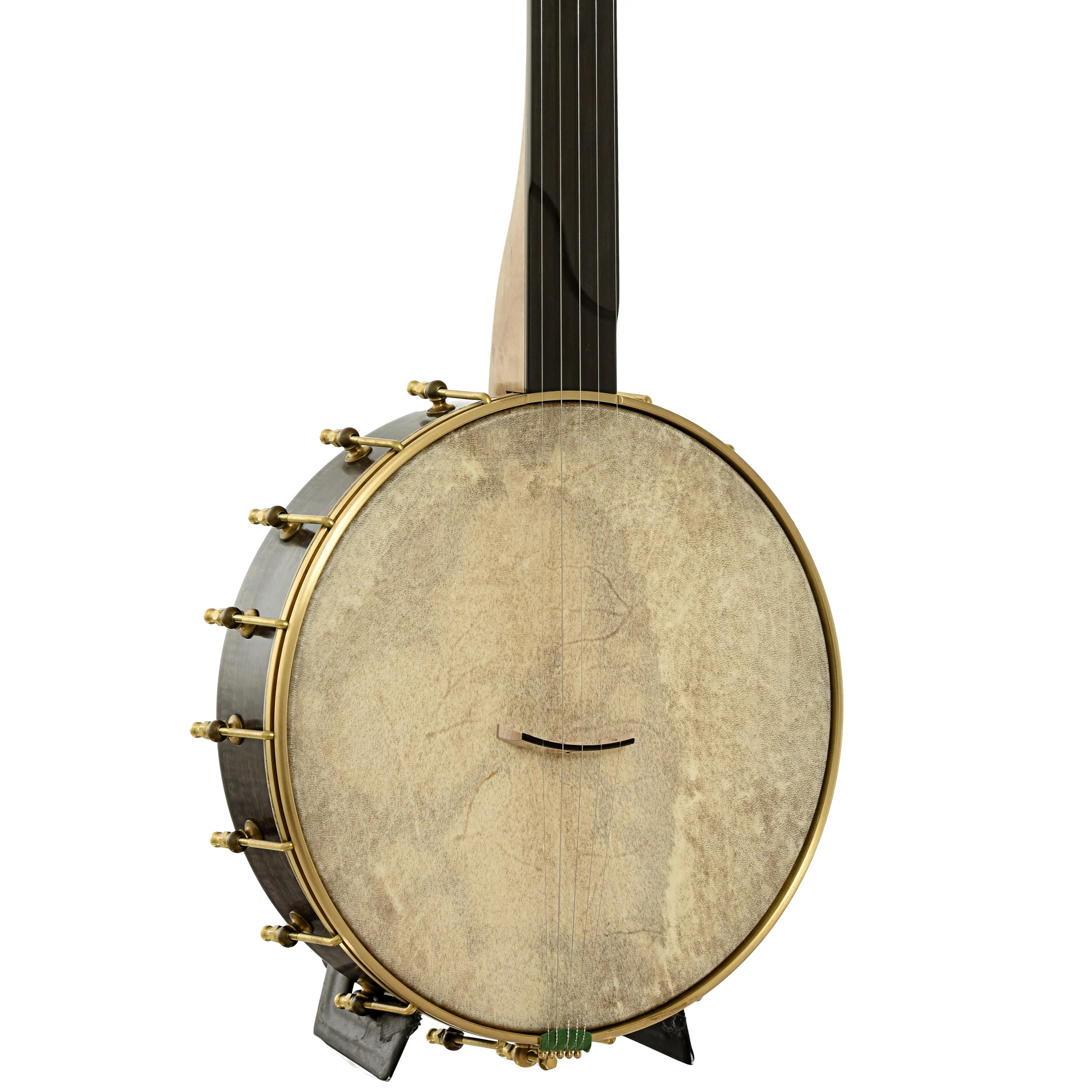 Chuck Lee Hawkins Spring 12in Fretless Openback Banjo, #876 - Image 2