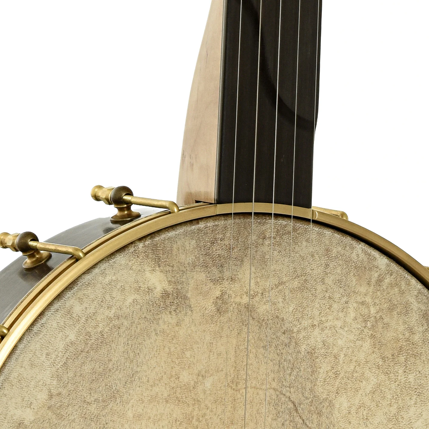 Chuck Lee Hawkins Spring 12in Fretless Openback Banjo, #876 - Image 6