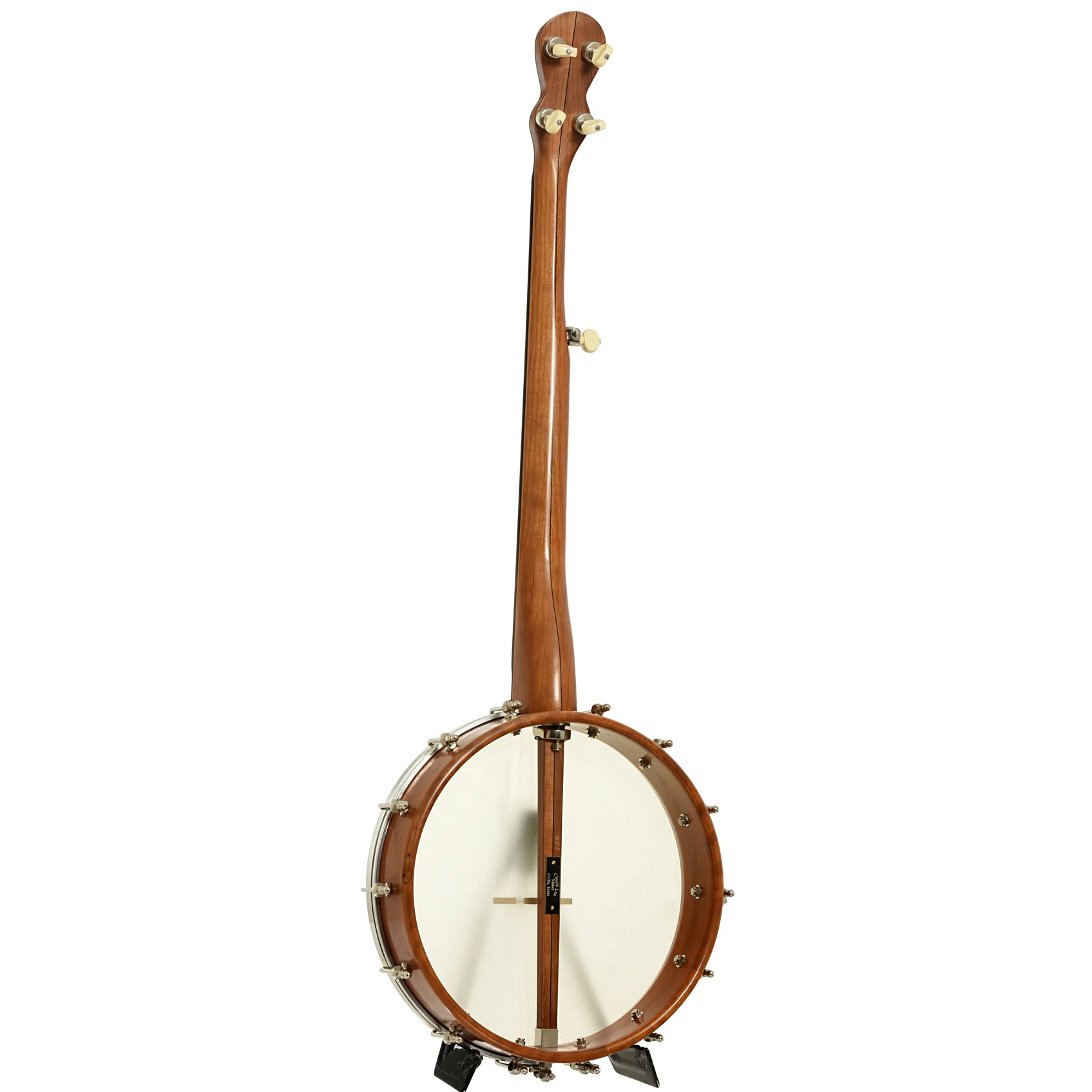 Chuck Lee Ovilla 12in Openback Banjo (2007) - Image 12