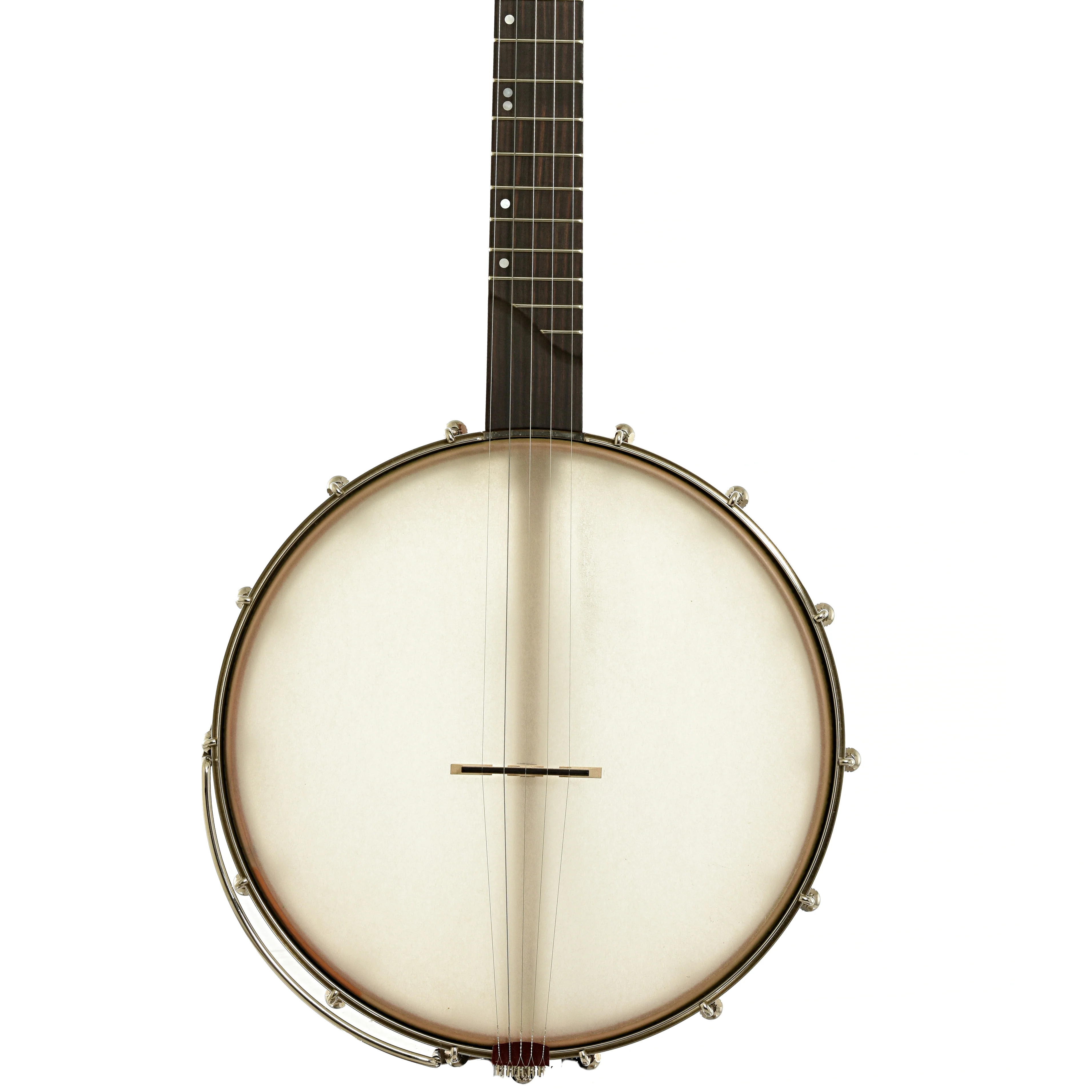 Chuck Lee Ovilla 12in Openback Banjo (2007) - Image 4