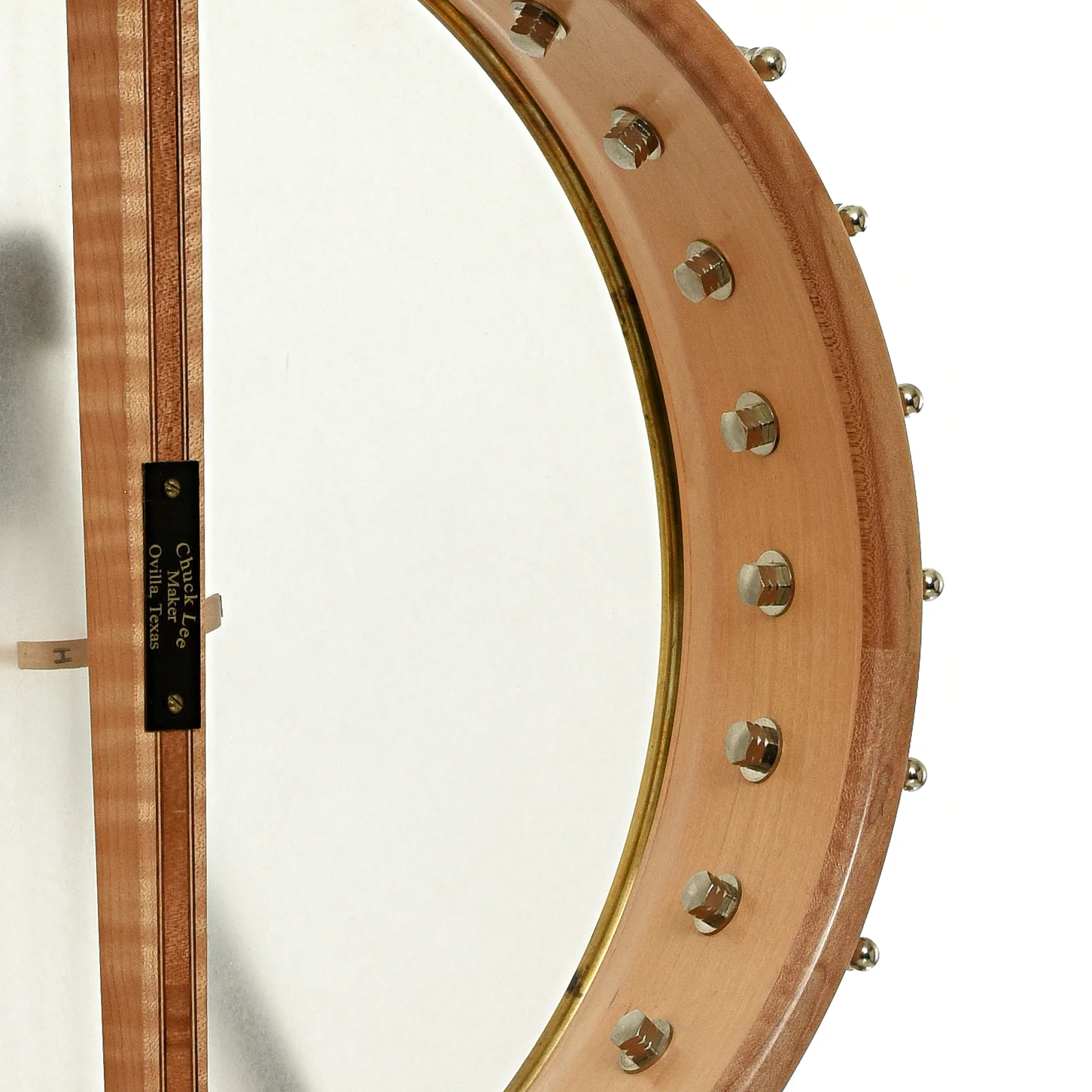 Chuck Lee Prairieville Custom Open Back Banjo (2005) - Image 12