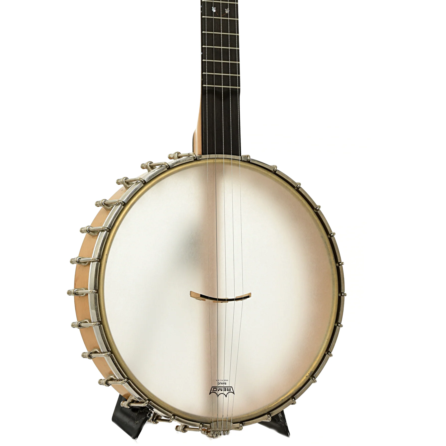 Chuck Lee Prairieville Custom Open Back Banjo (2005) - Image 2