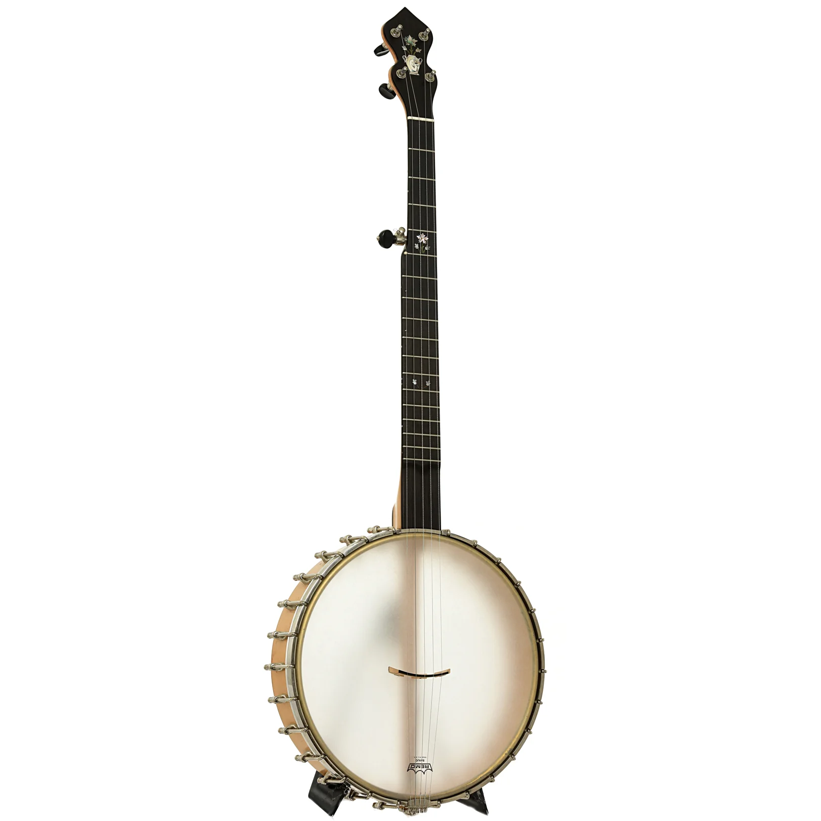 Chuck Lee Prairieville Custom Open Back Banjo (2005) - Image 3