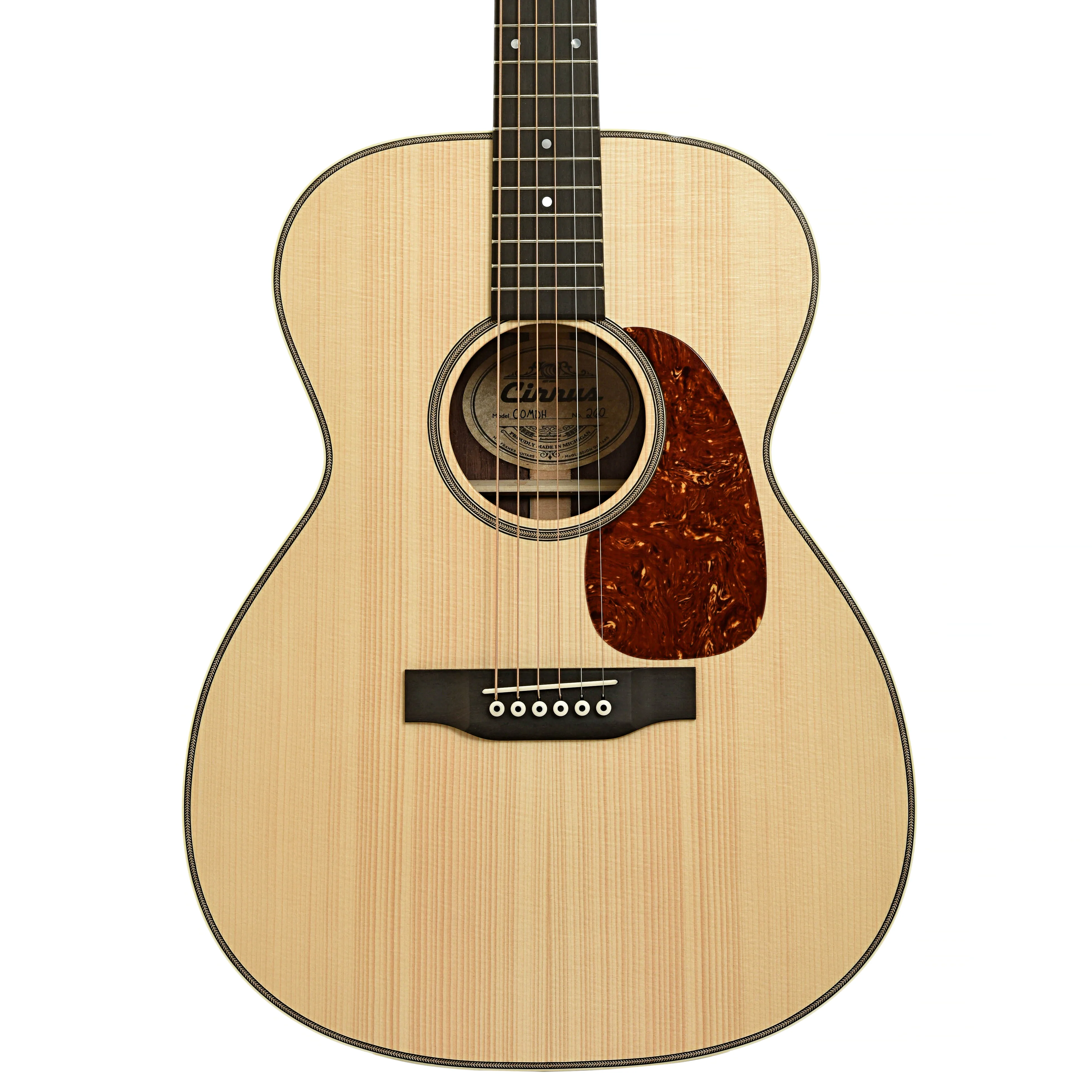 Cirrus COMD OM Acoustic Guitar & Case - Image 2