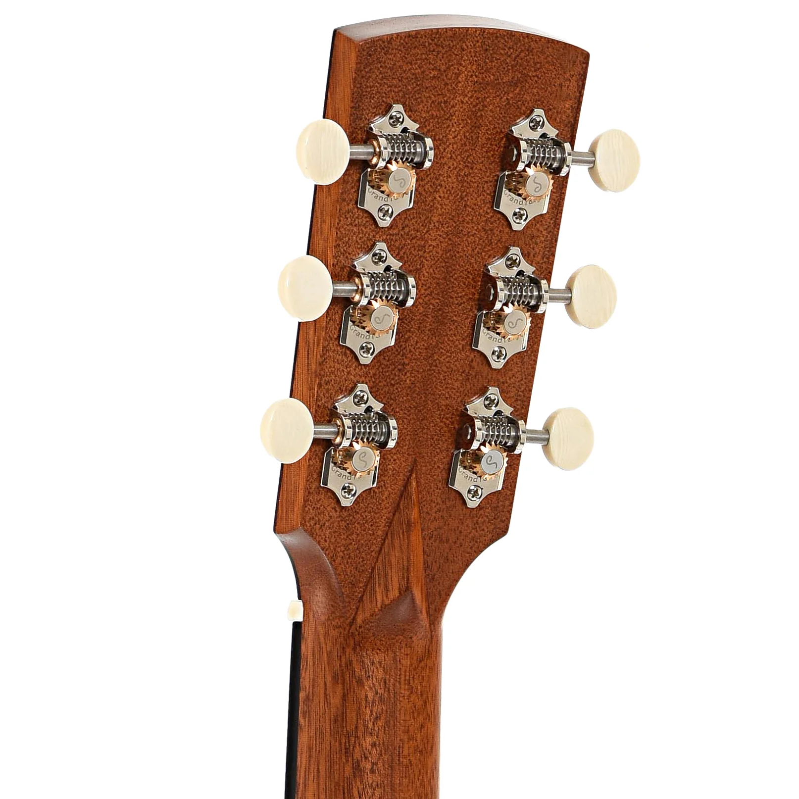 Cirrus Flamed Walnut Parlor Acoustic Guitar & Case - Image 9