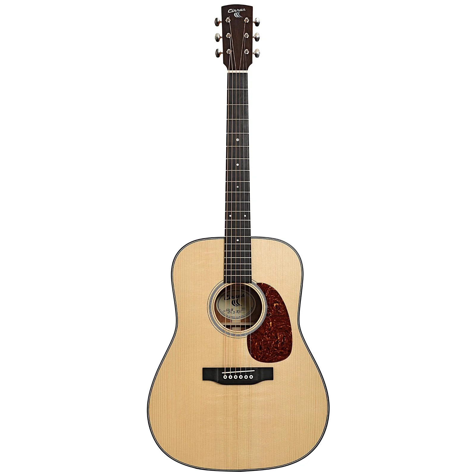 Cirrus Mahogany Dreadnought Acoustic Guitar & Case - Image 14