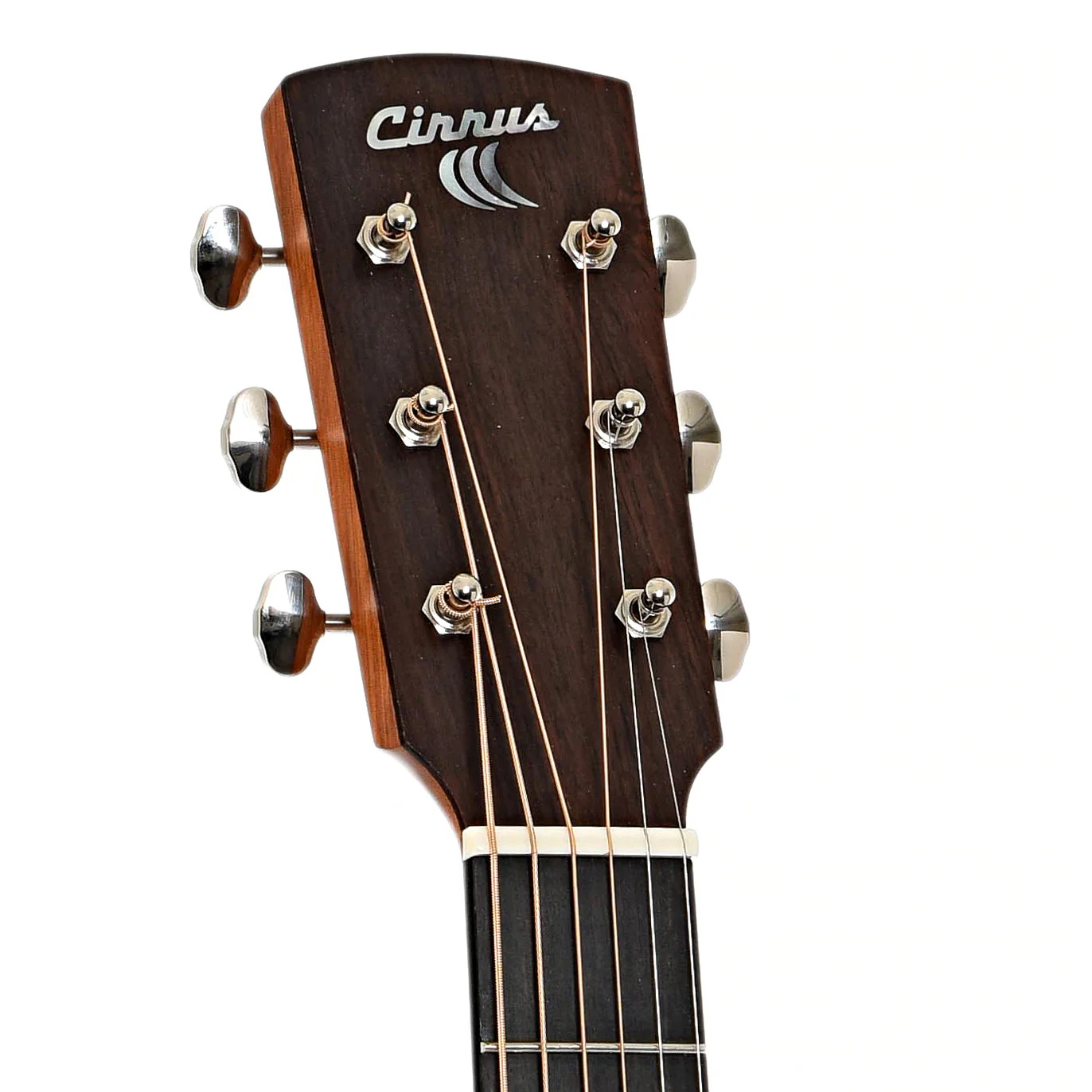 Cirrus Mahogany Dreadnought Acoustic Guitar & Case - Image 8