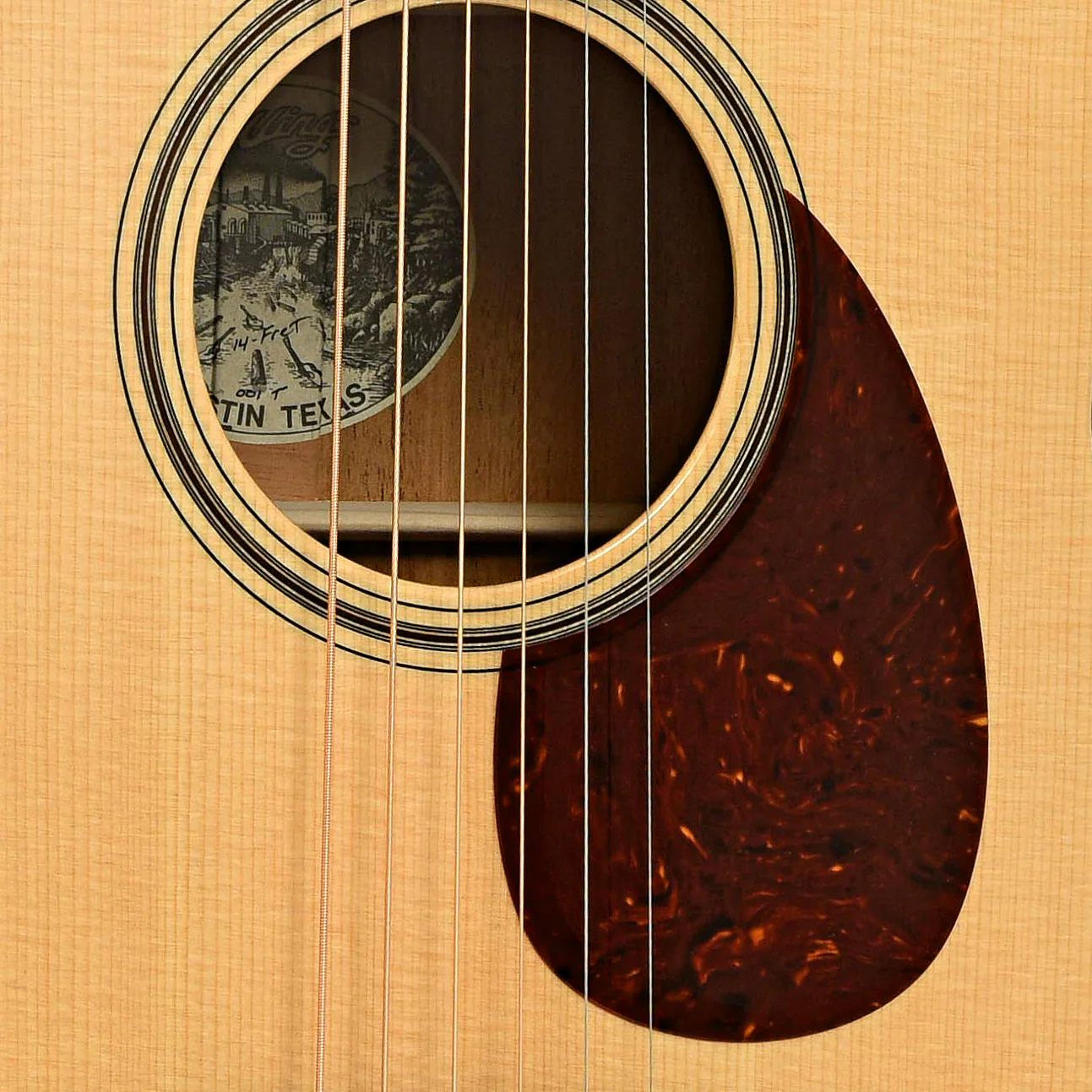 Collings 001T Traditional Series Acoustic Guitar & Case - Image 6