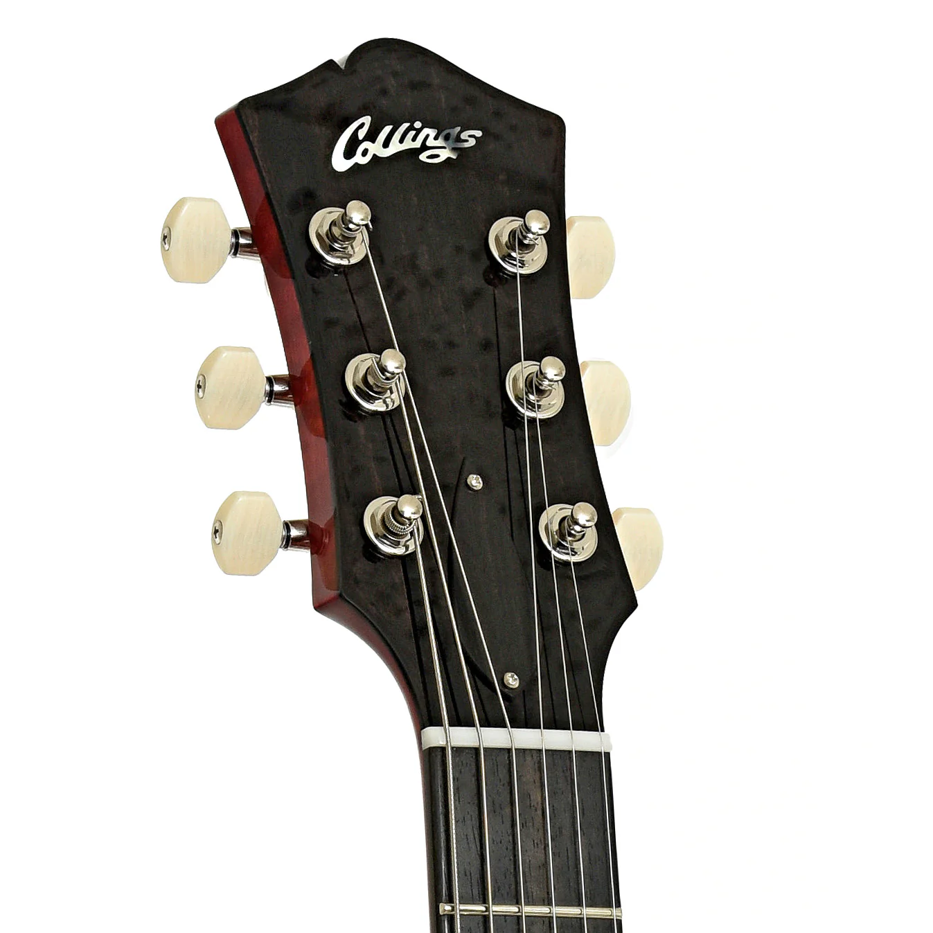 Collings 620 SM LC Hollowbody Electric Guitar& Case, Dark Cherry Sunburst - Image 8