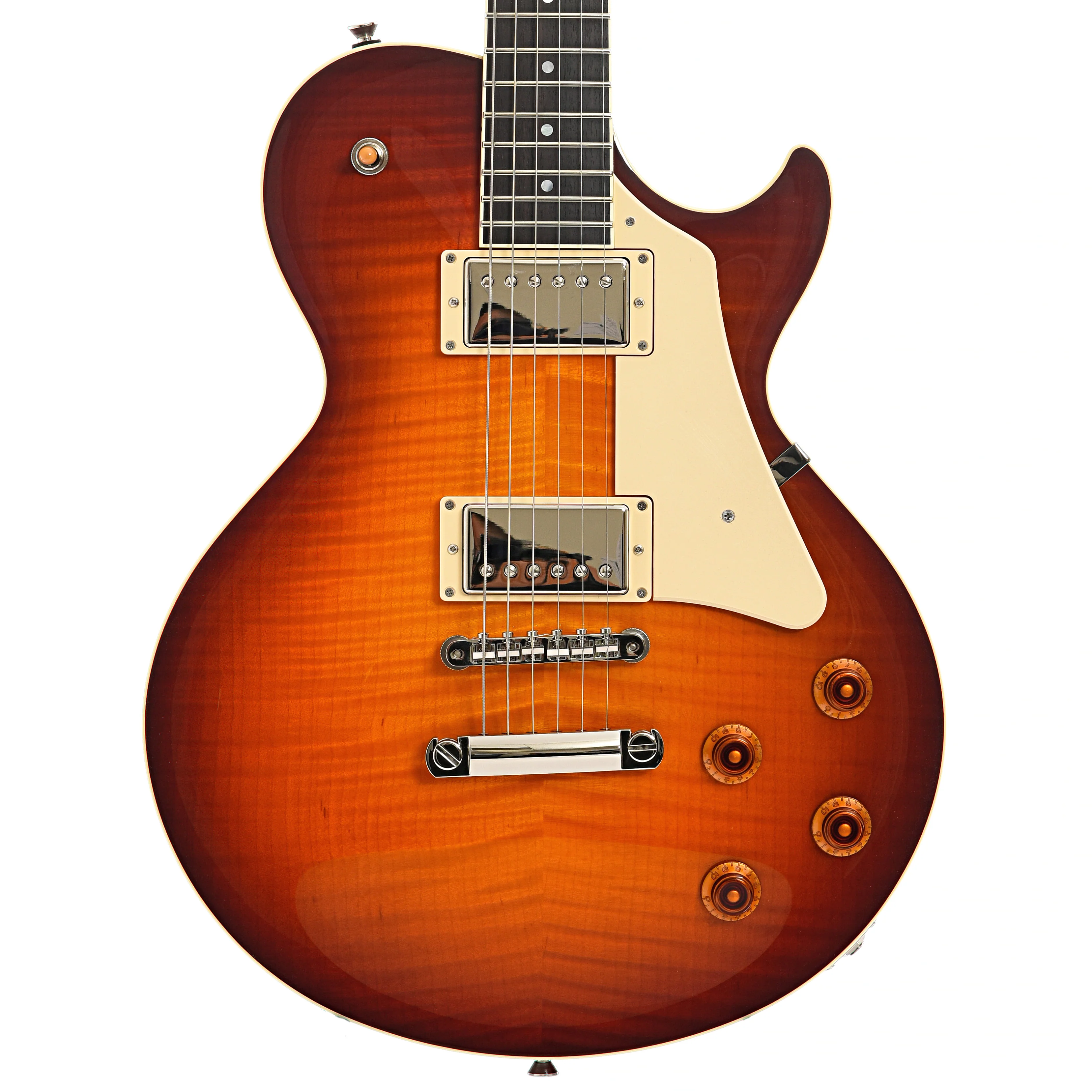 Collings CL Electric Guitar & Case, Dark Cherry Sunburst - Image 2