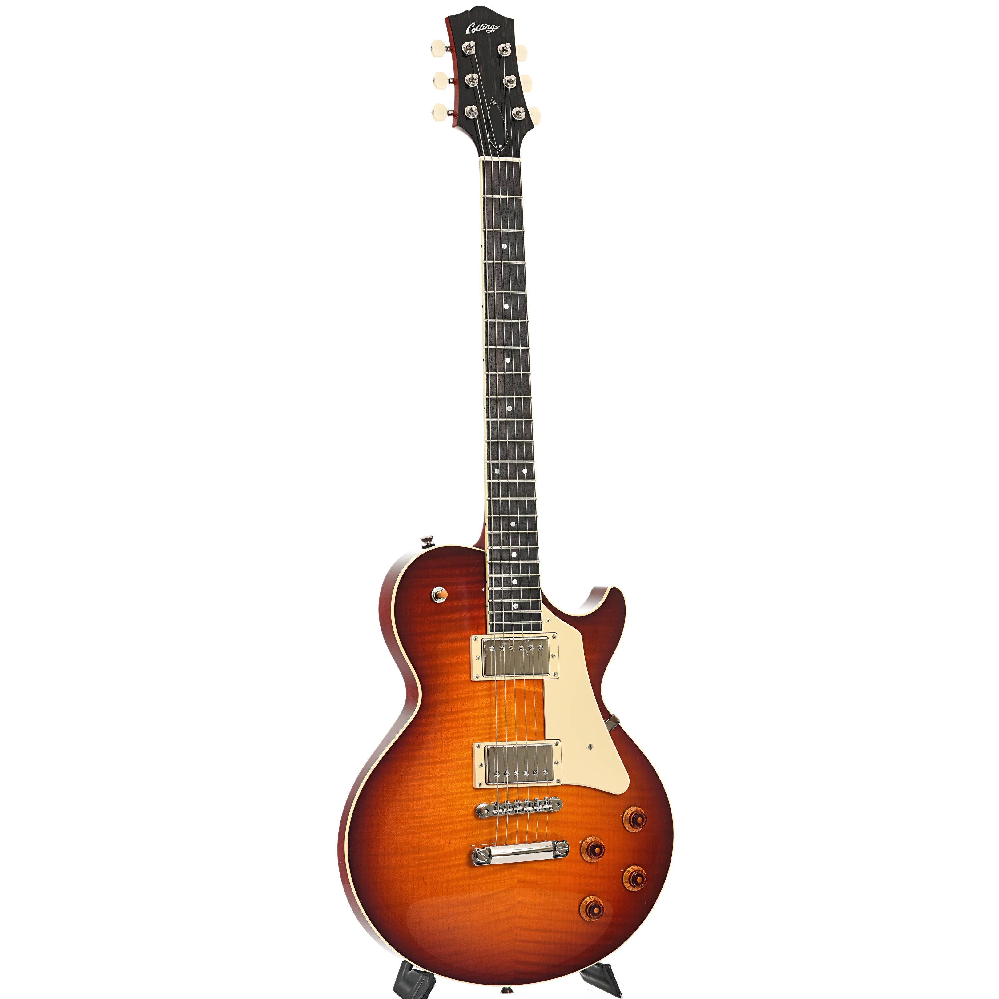 Collings CL Electric Guitar & Case, Dark Cherry Sunburst - Image 3