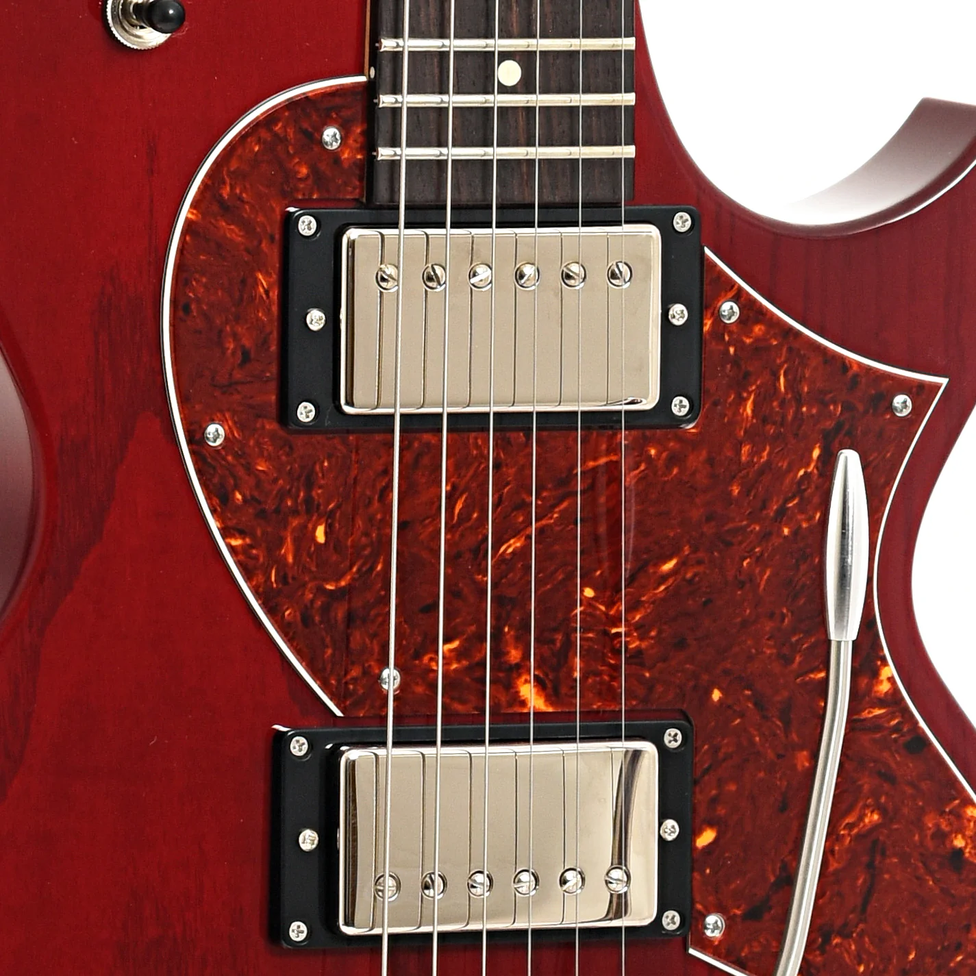 Collings Custom 360 LT M Electric Guitar & Case, Crimson - Image 6
