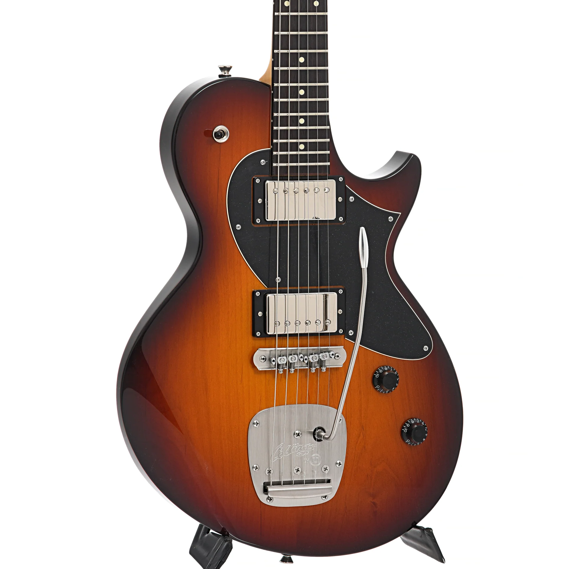 Collings Custom 360 LT M Electric Guitar & Case, Sunburst - Image 4