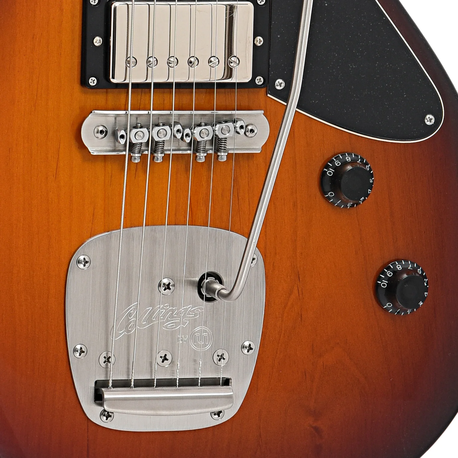 Collings Custom 360 LT M Electric Guitar & Case, Sunburst - Image 5