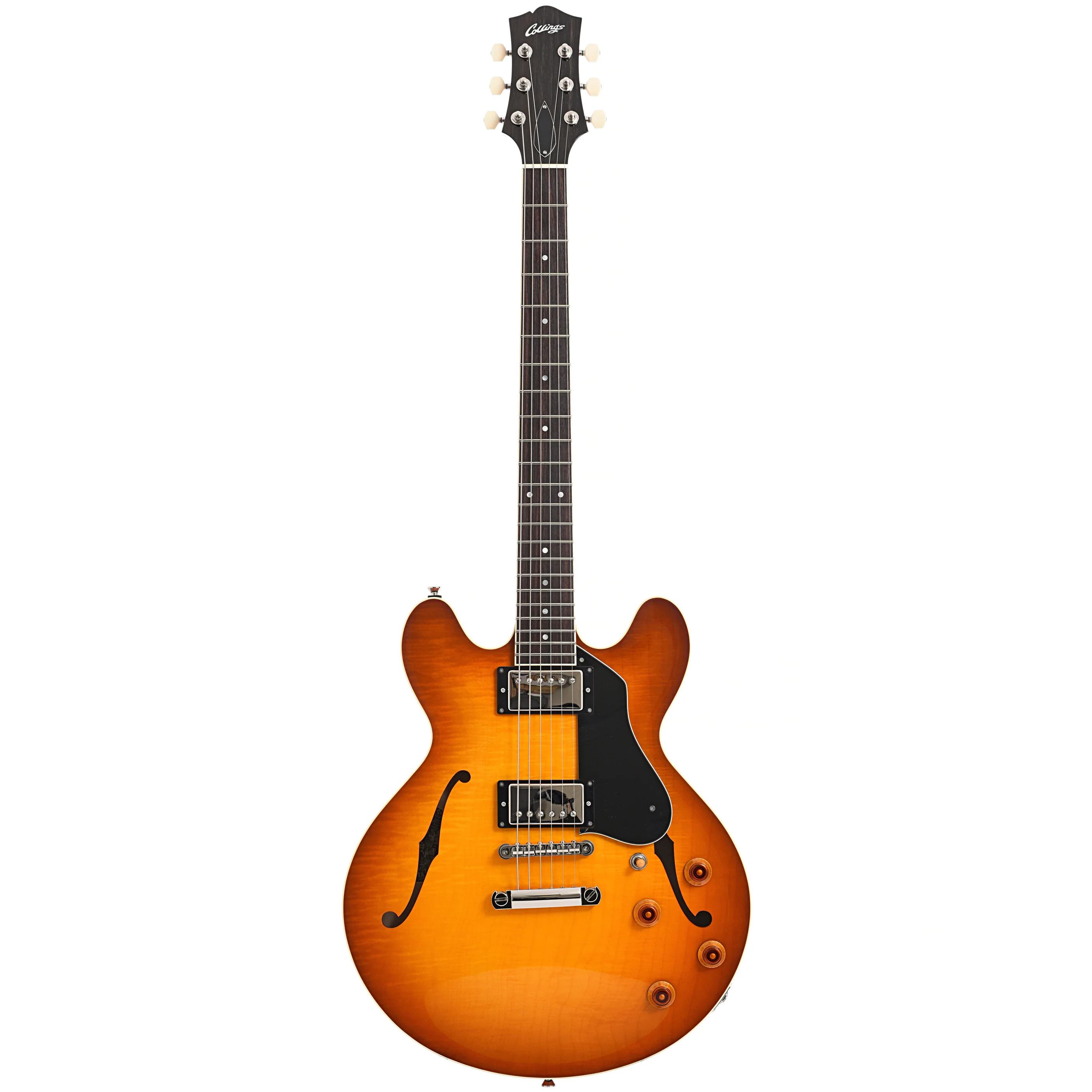 Collings I-35 LC Semi-Hollowbody Electric Guitar & Case, Iced Tea Sunburst - Image 14