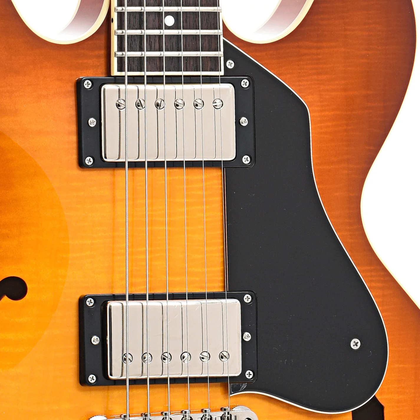 Collings I-35 LC Semi-Hollowbody Electric Guitar & Case, Iced Tea Sunburst - Image 6