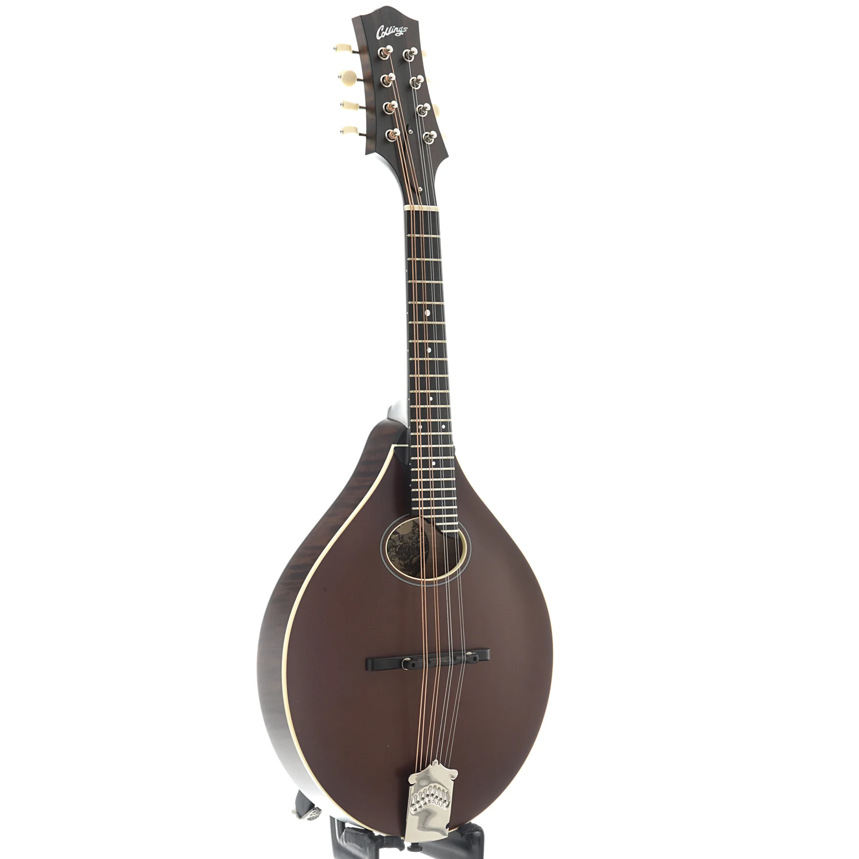Collings MT O Oval-Hole A-Style Satin Finish Mandolin & Case, Sheraton Brown - Image 2