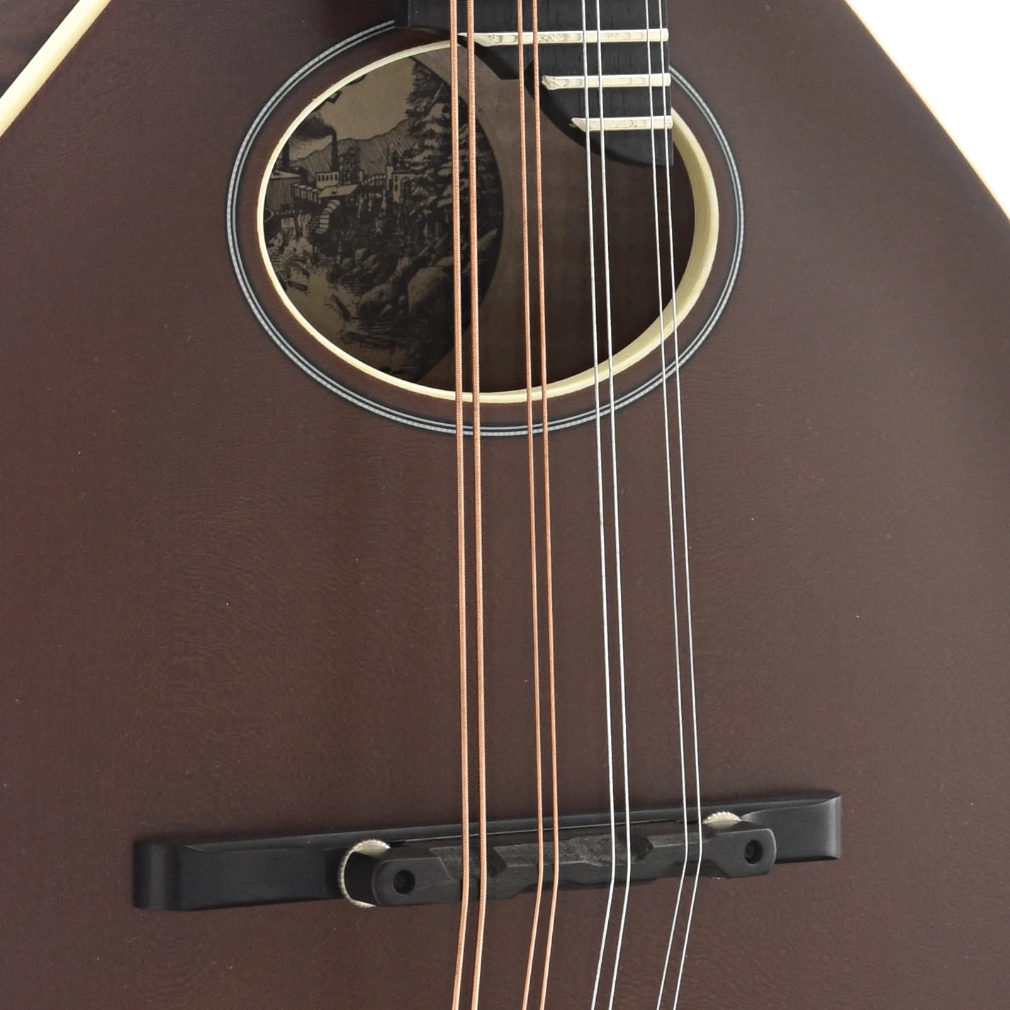 Collings MT O Oval-Hole A-Style Satin Finish Mandolin & Case, Sheraton Brown - Image 5