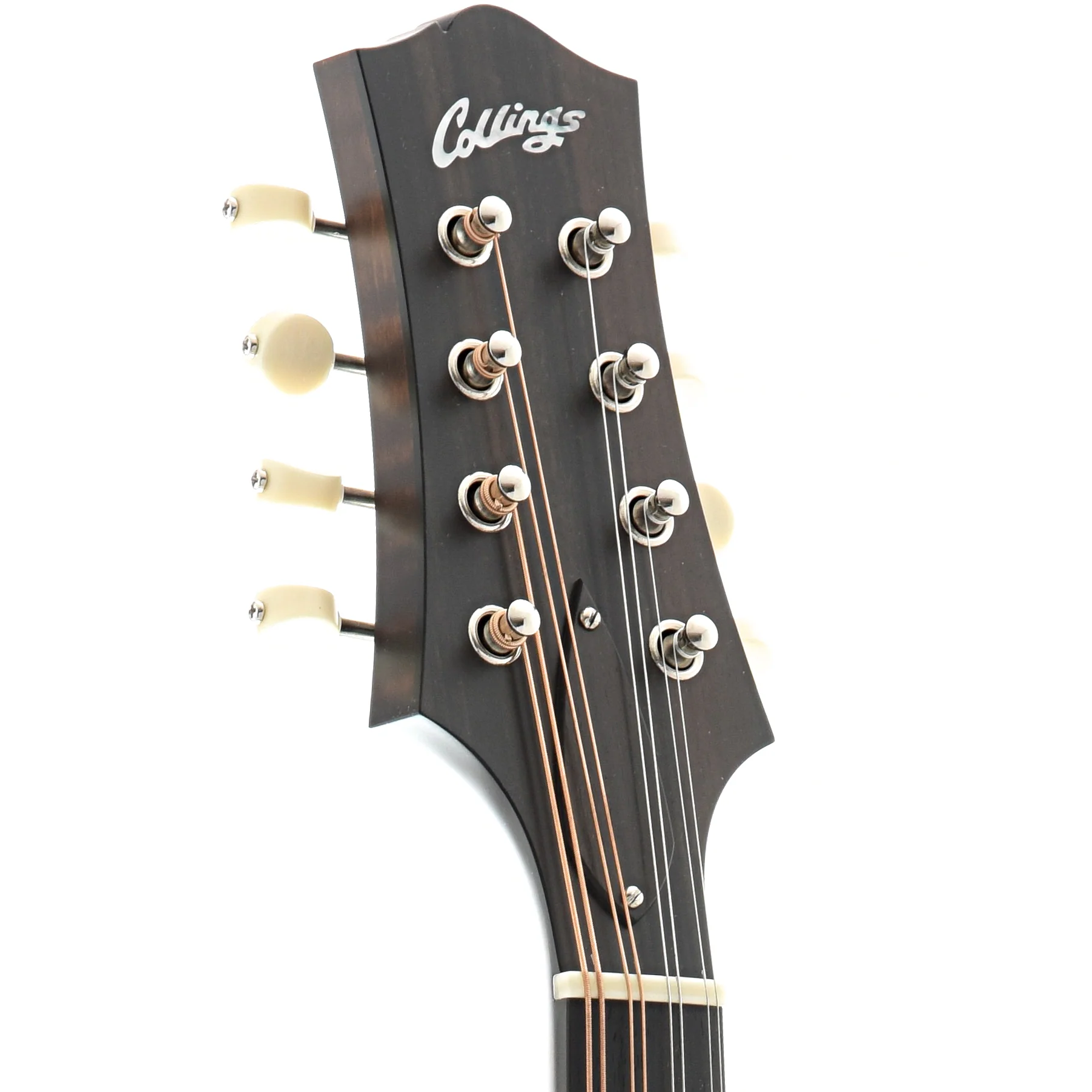 Collings MT O Oval-Hole A-Style Satin Finish Mandolin & Case, Sheraton Brown - Image 7