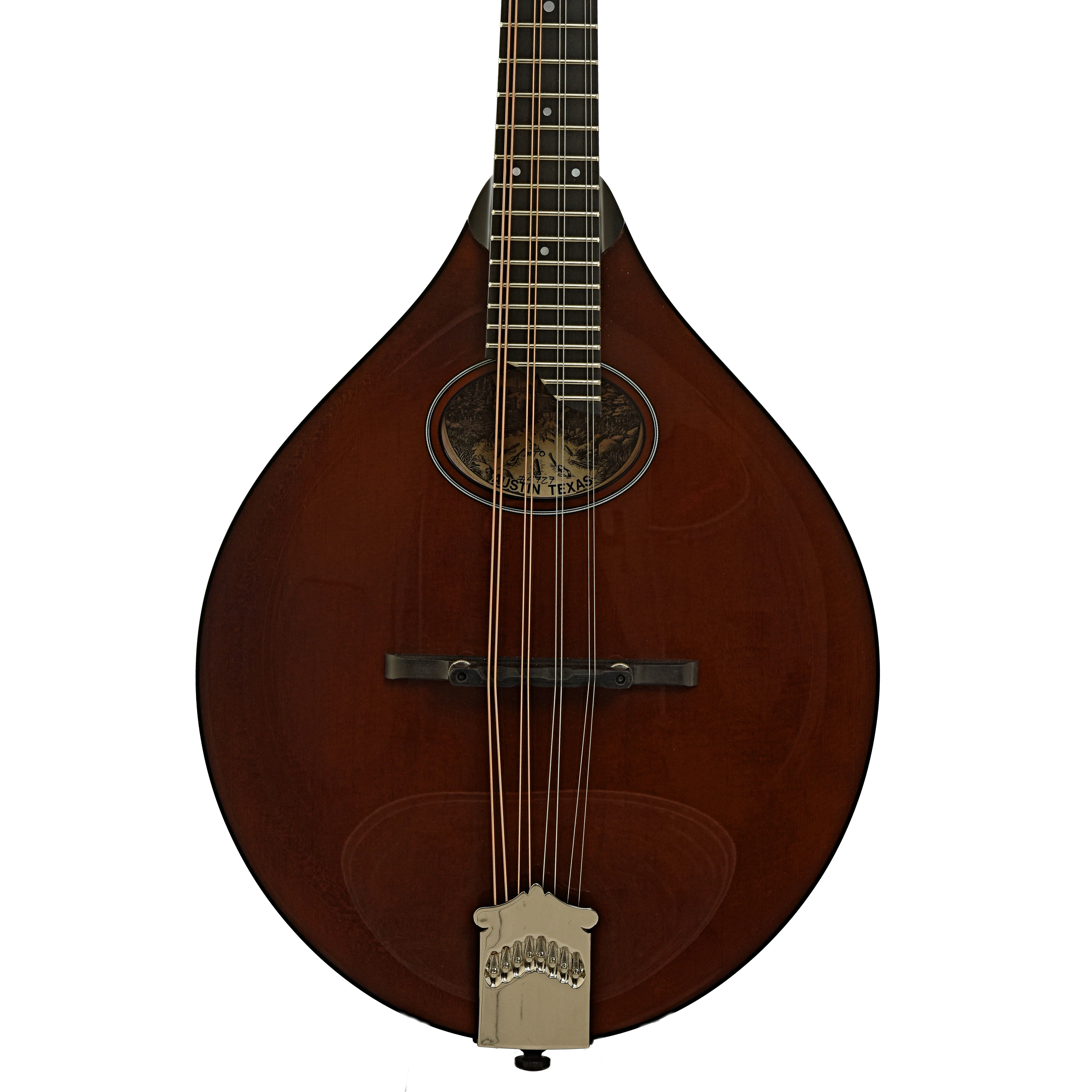 Collings MT O Oval-Hole A-Style Gloss Top Mandolin & Case, Sheraton Brown - Image 2