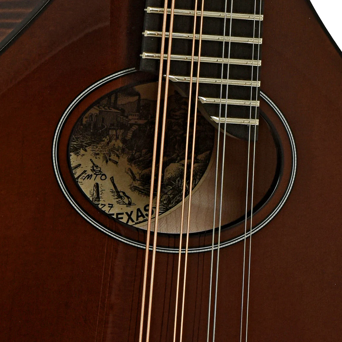 Collings MT O Oval-Hole A-Style Gloss Top Mandolin & Case, Sheraton Brown - Image 6