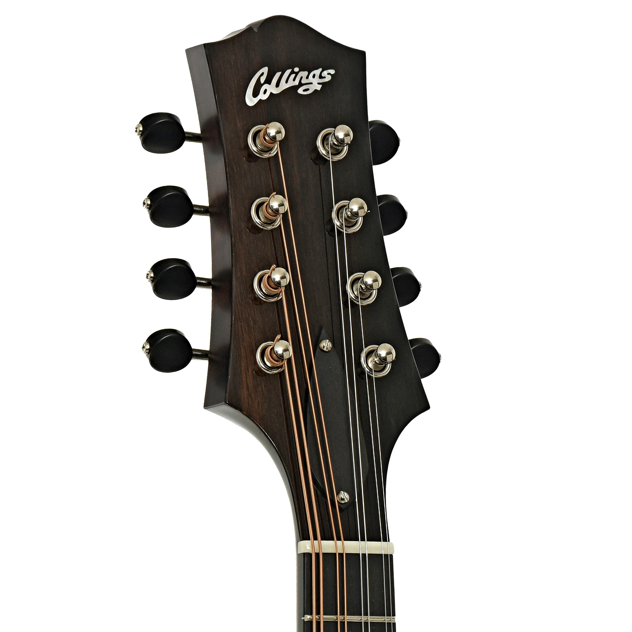 Collings MT O Oval-Hole A-Style Gloss Top Mandolin & Case, Sheraton Brown - Image 8