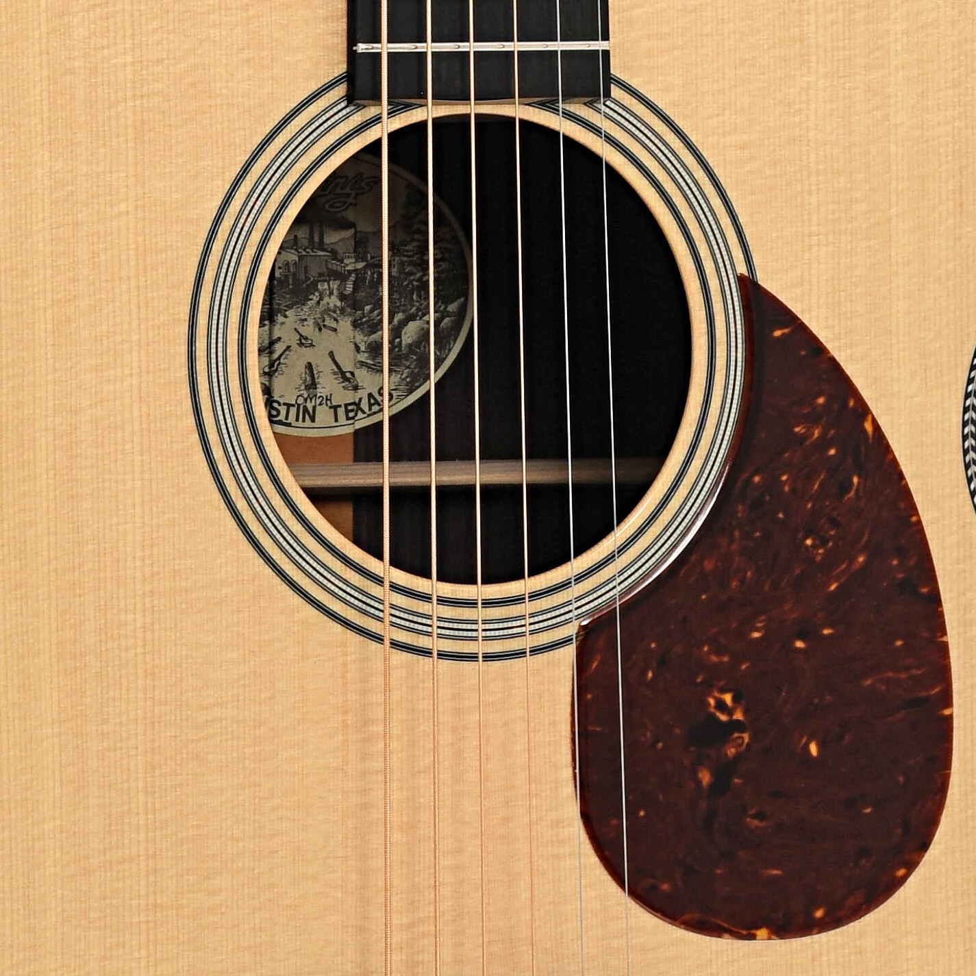 Collings OM2H Acoustic Guitar & Case, Narrow Nut - Image 5