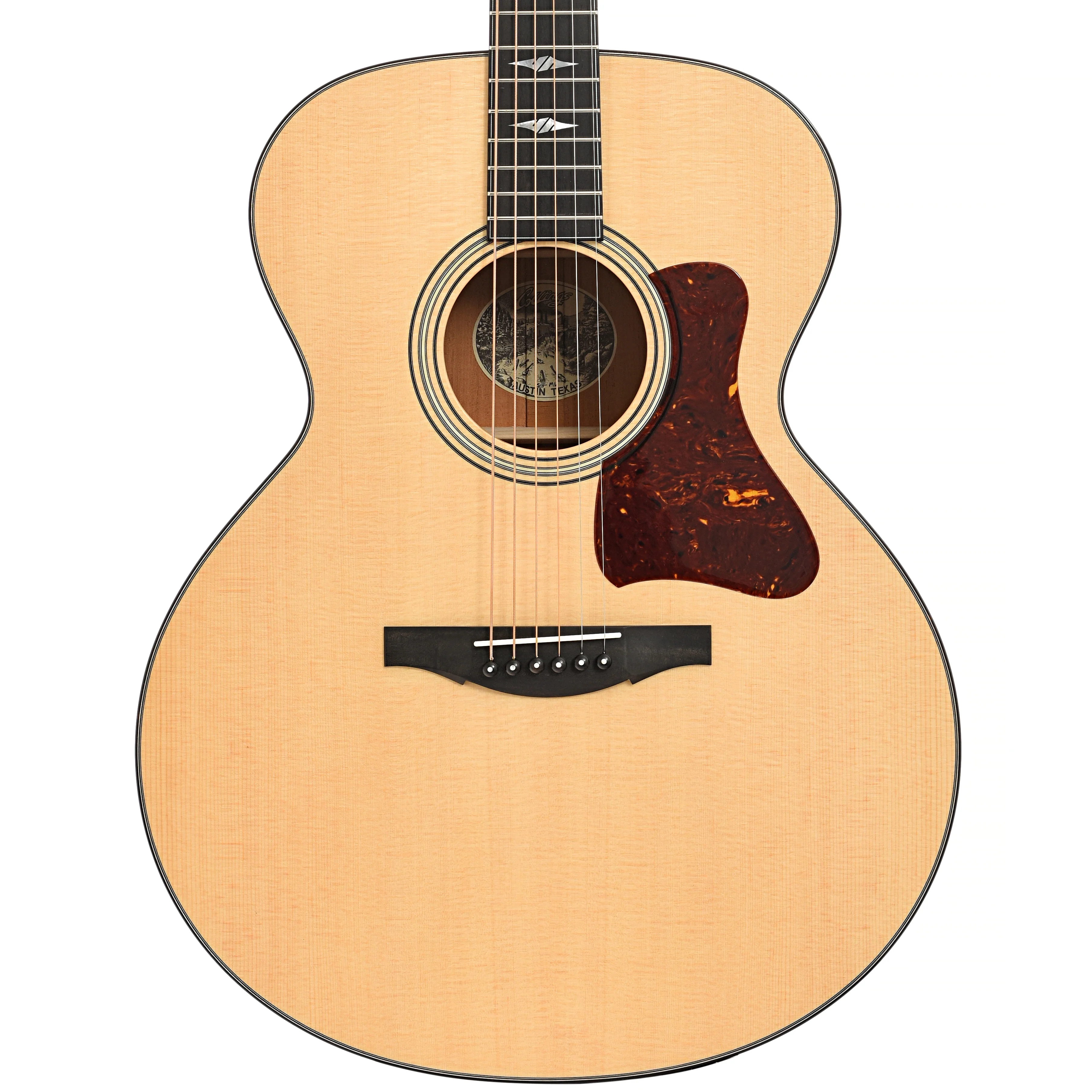 Collings SJ Mahogany Acoustic Guitar & Case - Image 2