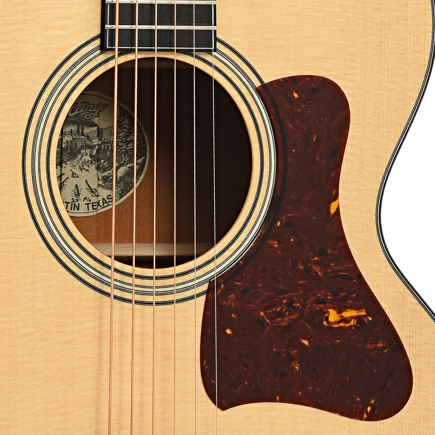 Collings SJ Mahogany Acoustic Guitar & Case - Image 7