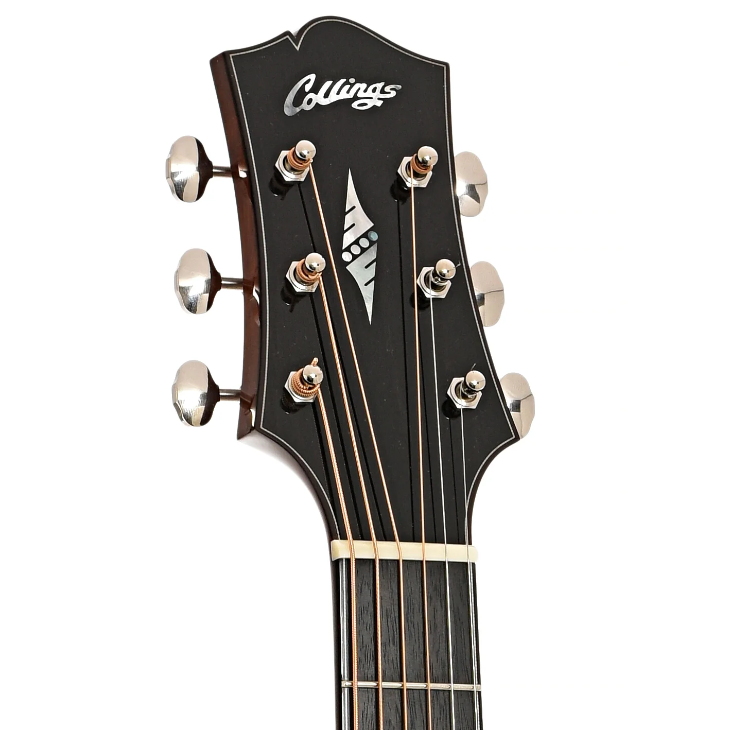 Collings SJ Mahogany Acoustic Guitar & Case - Image 9