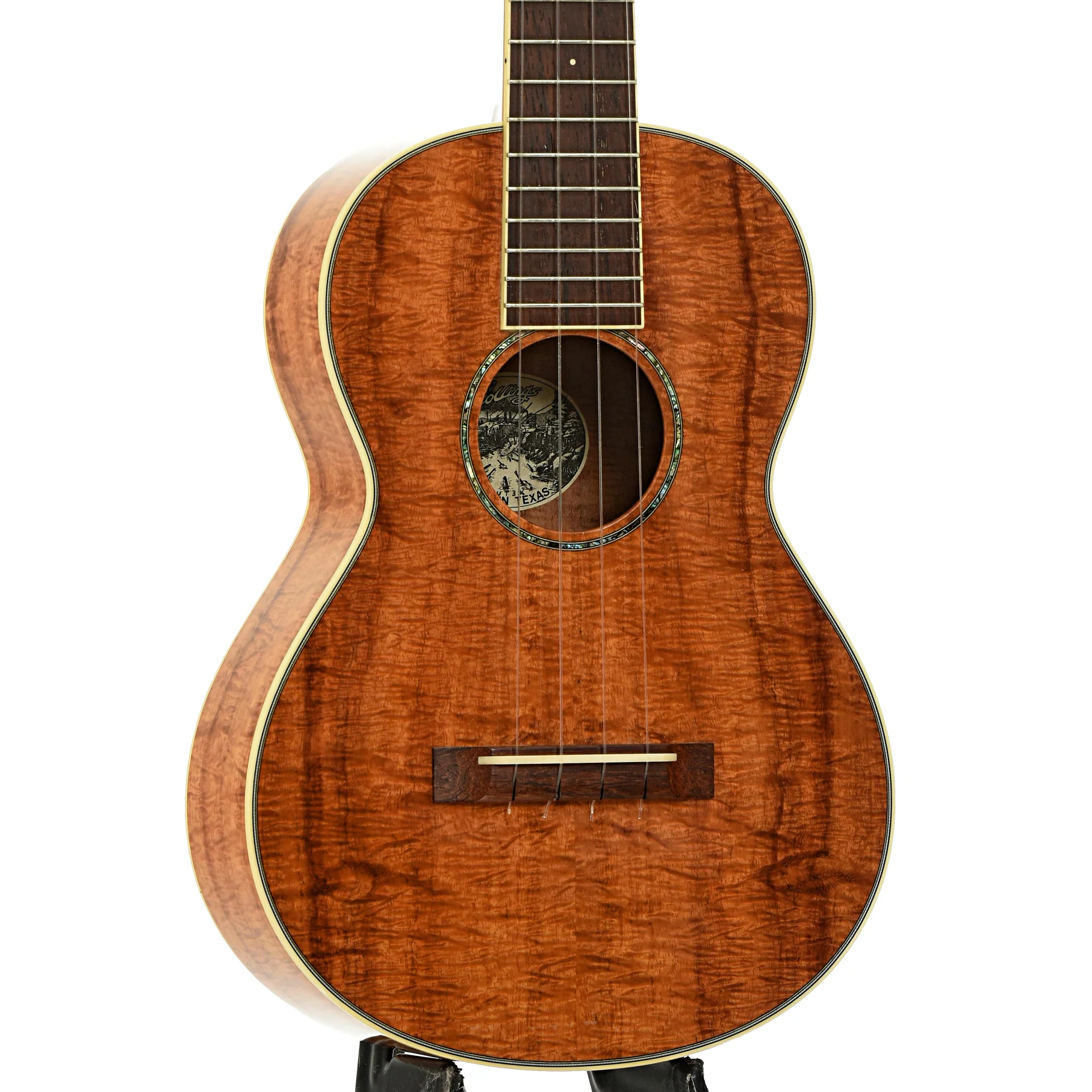 Collings UT3K Koa Deluxe Tenor Ukulele (2012) - Image 4