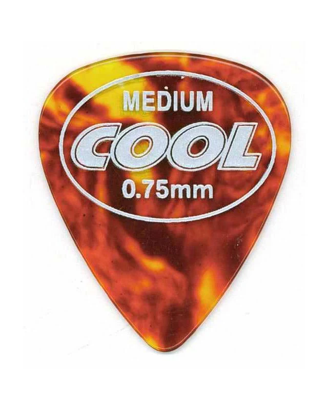 Cool Picks "Pure-Cell" Celluloid Guitar Pick, Medium 0.75mm - Image 2