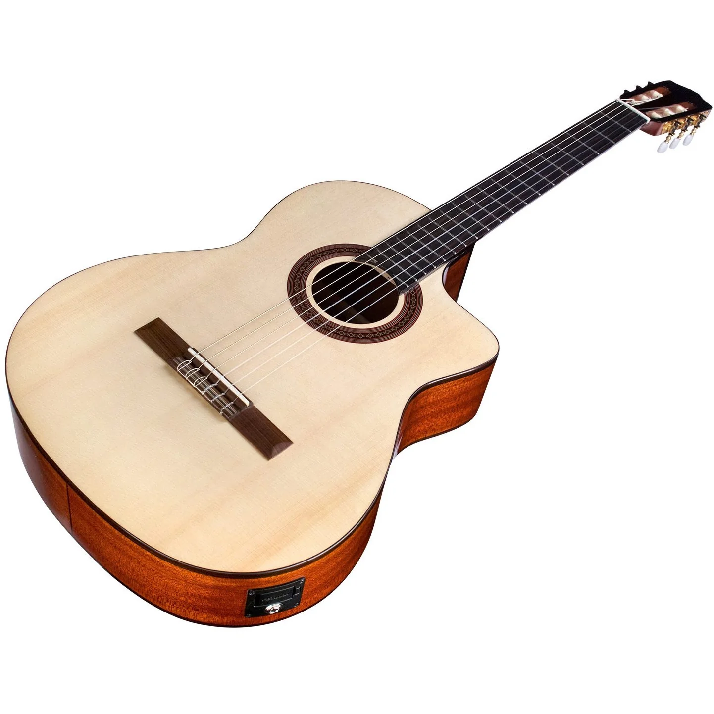 Cordoba C5-CE Classical Acoustic-Electric Guitar, Spruce Top - Image 3